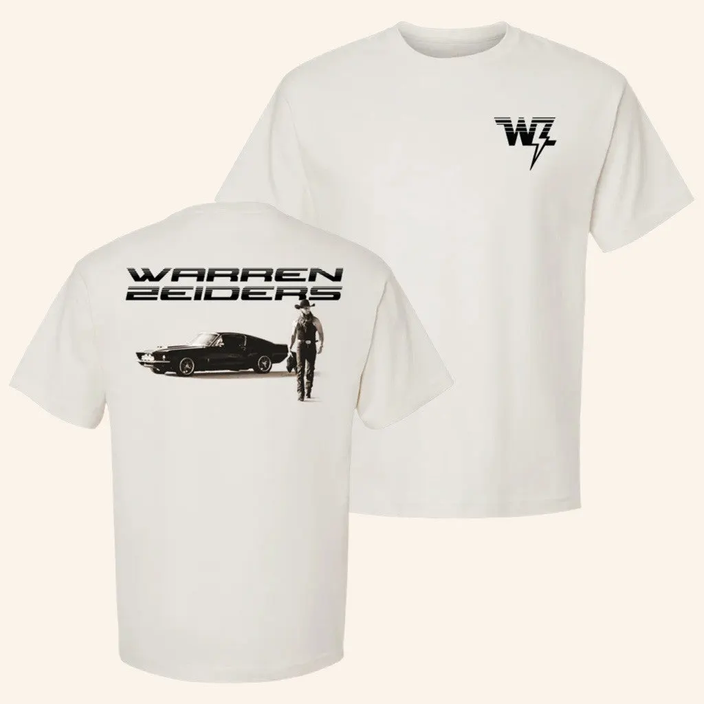 Warren Zeiders Merch Tour 2025 New Warren Zeiders Car TShirt Good Gifts For Boyfriend