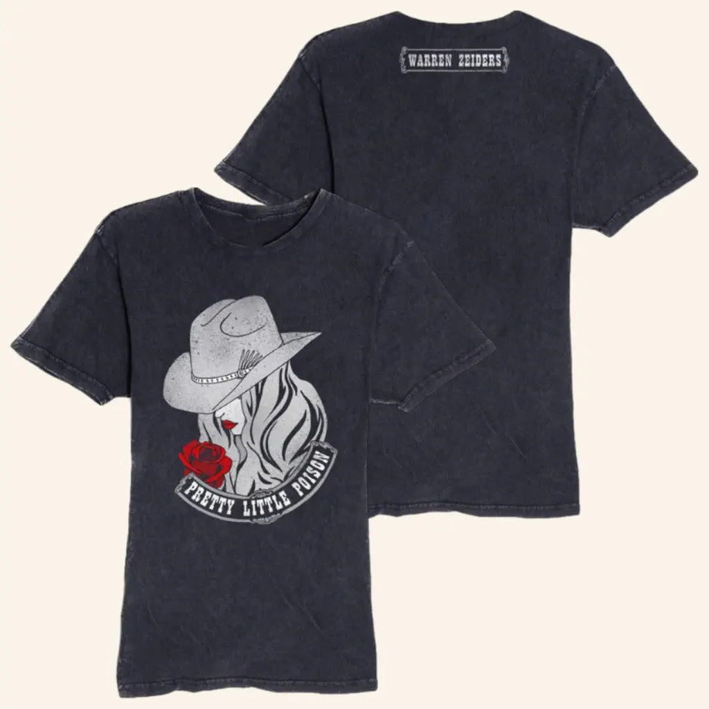 Warren Zeiders Merch Tour 2025 PLP Cowgirl Concert Wash TShirt Gifts For Her