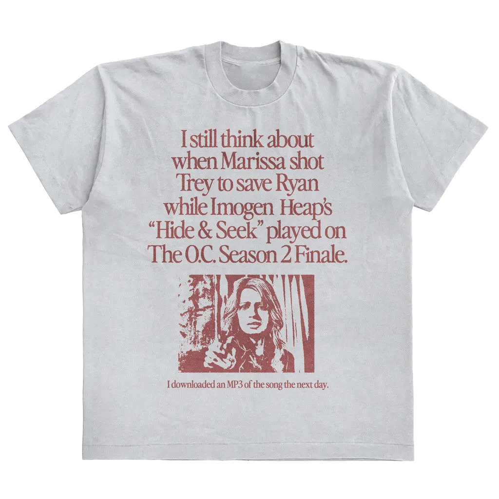 Wavey Goods Merch I Still Think About When Marissa Shot Trey On The OC Season 2 Finale TShirt