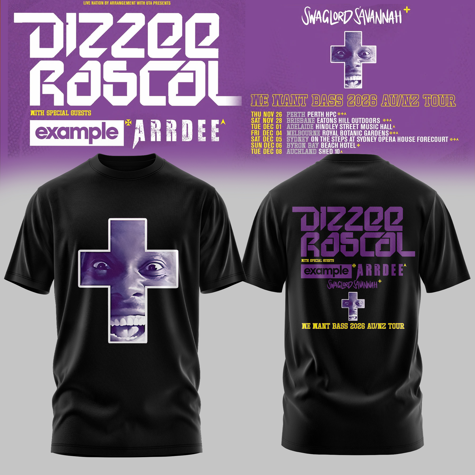 We Want Bass 2026 Collector Tee Edition Music Fan Merchandise