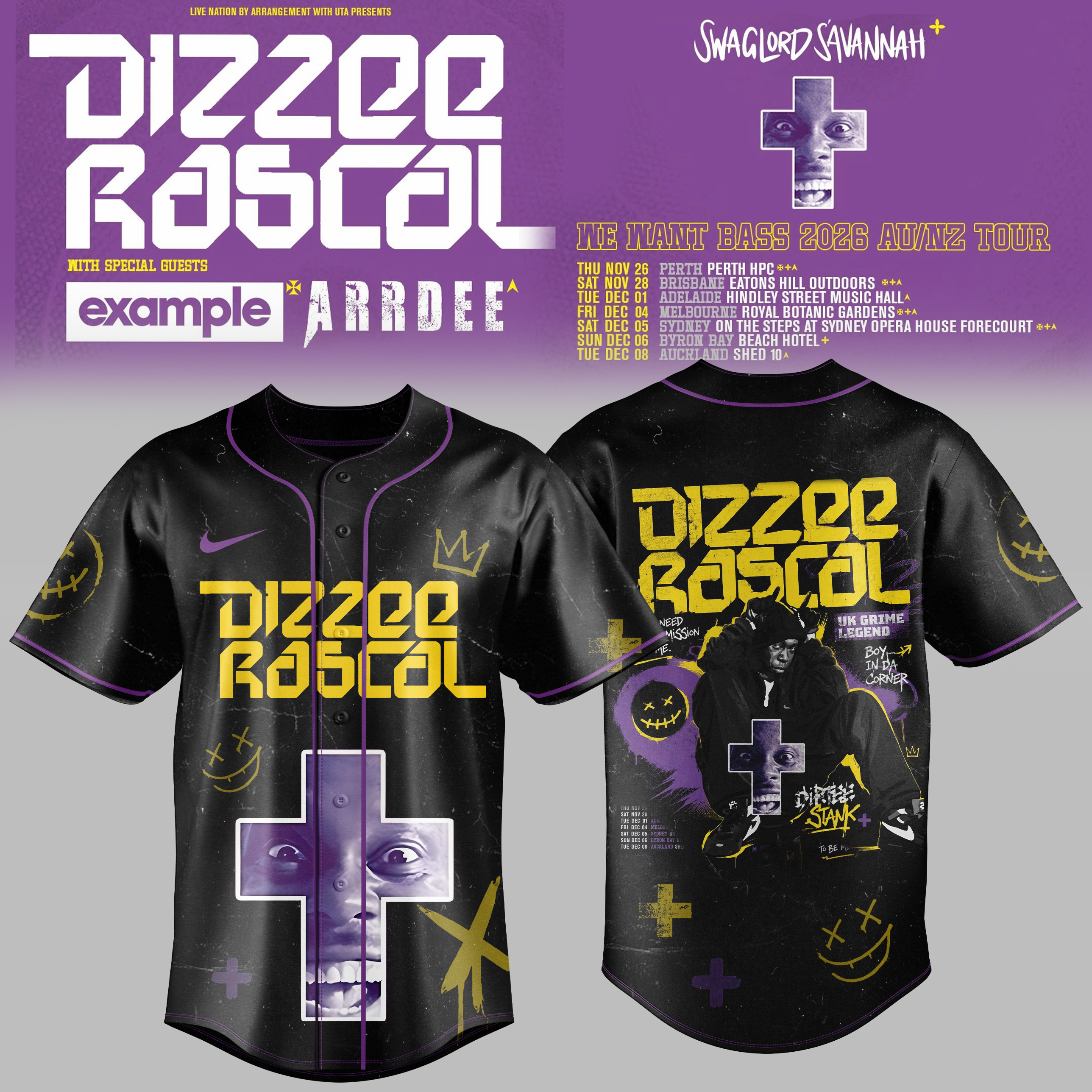 We Want Bass 2026 Limited Jersey Edition Festival Fan Merchandise
