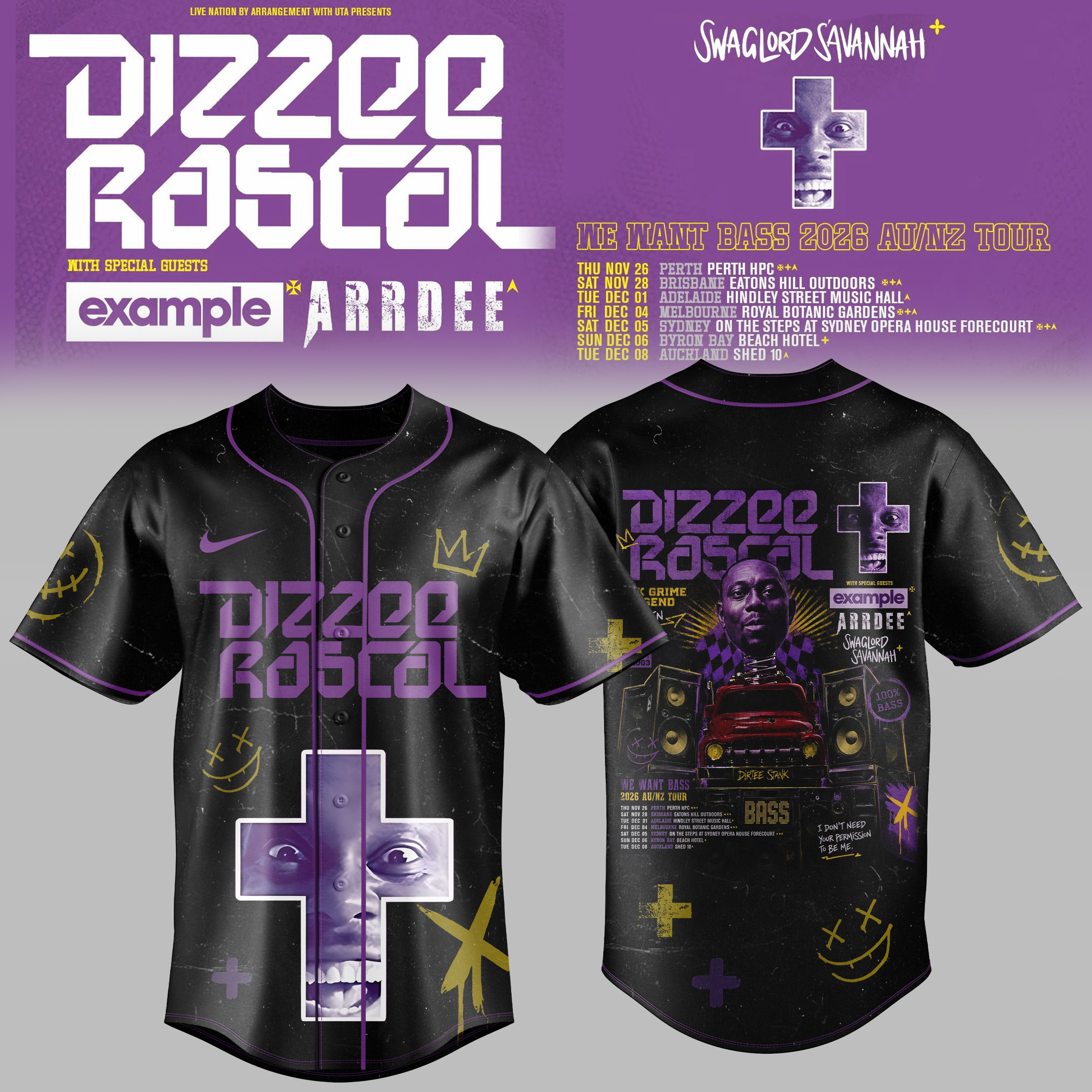 We Want Bass 2026 Premium Jersey Edition Music Fan Collection