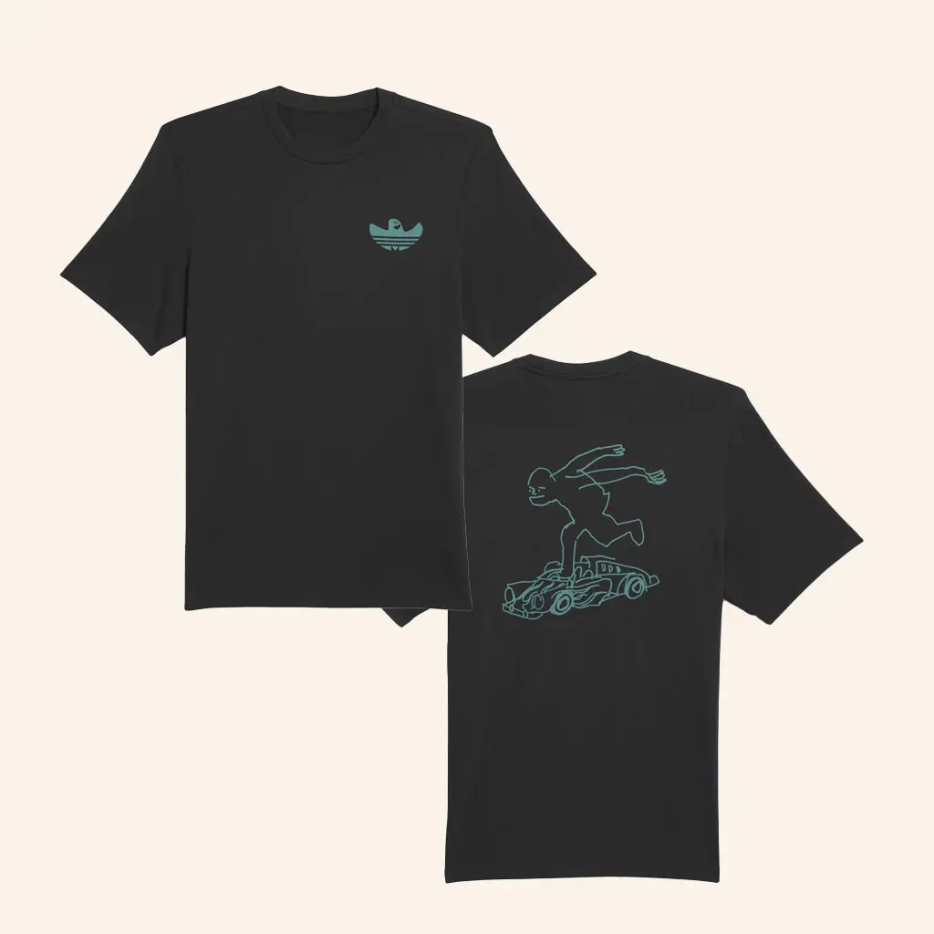 Welcome Leeds Merch Skateboarding Shmoofoil Gonz Speedy Black TShirt Him Gifts