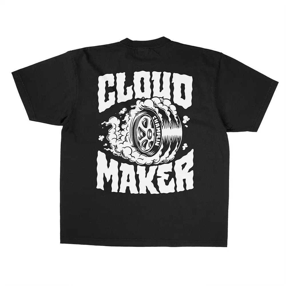 Westen Champlin Merch Burnout Cloud Maker TShirt Fathers Day Gifts For Grandpa