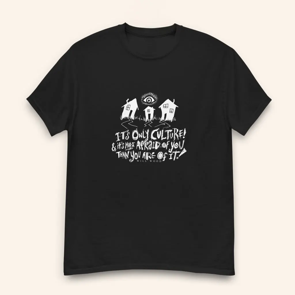 Will Wood Merch Suburbia Black TShirt Best Gifts For Music Lovers