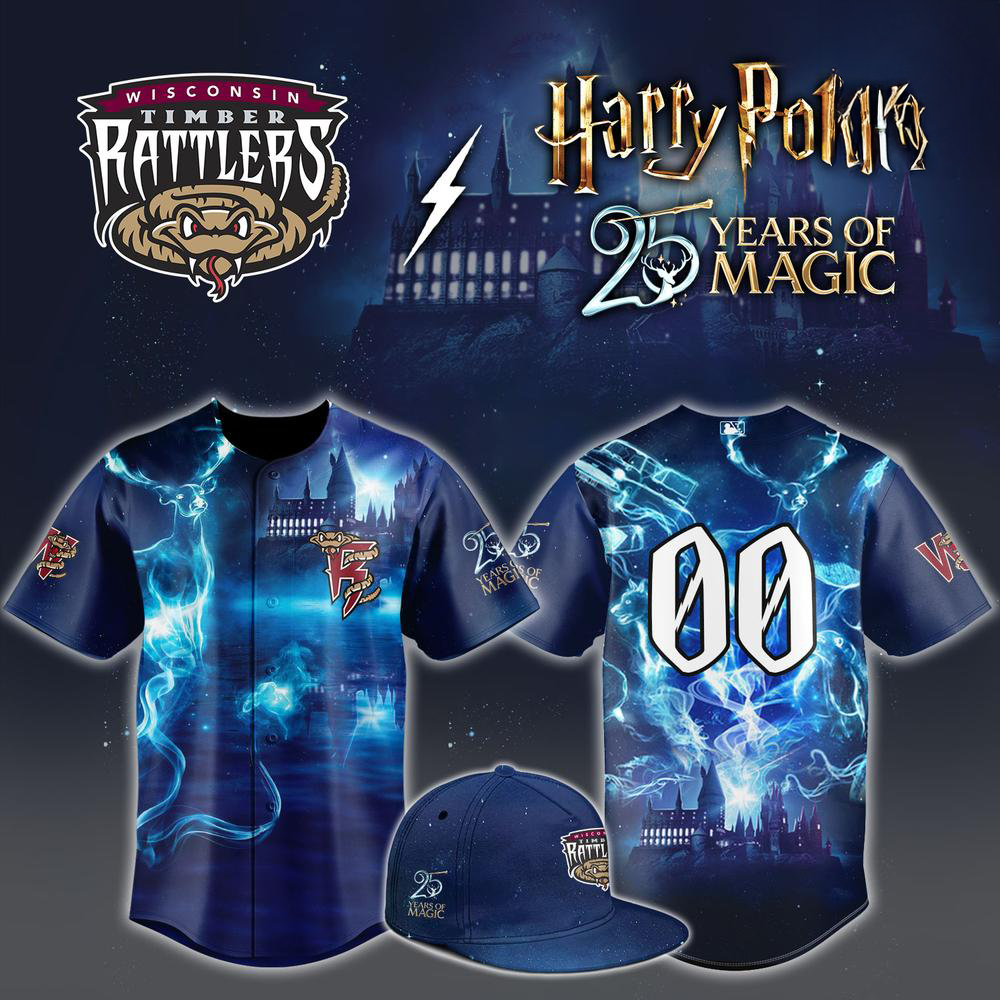 Wisconsin Timber Rattlers Harry Potter Night 2026 Baseball Jersey
