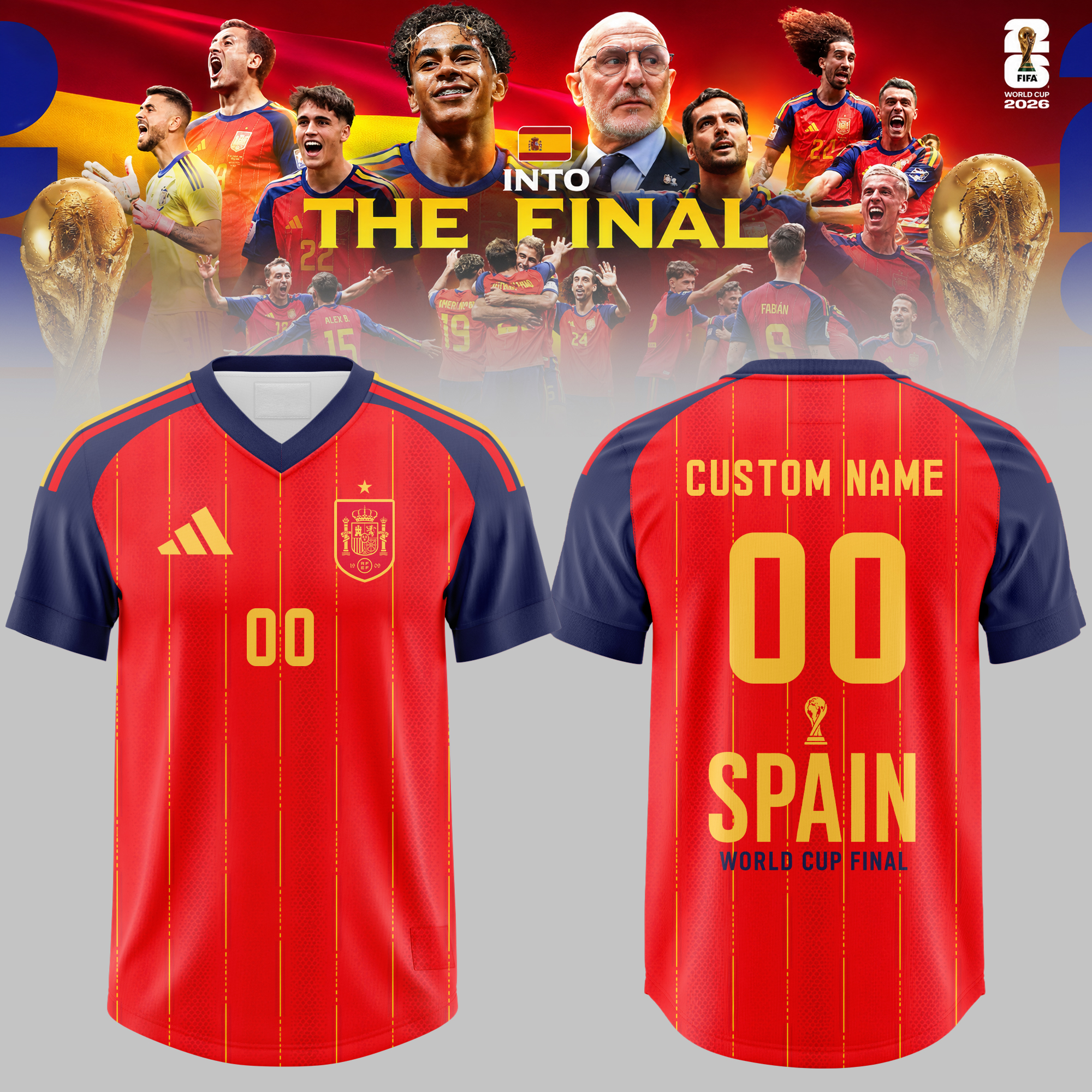 World Cup Final 2026 Collector Edition High Top Sneakers