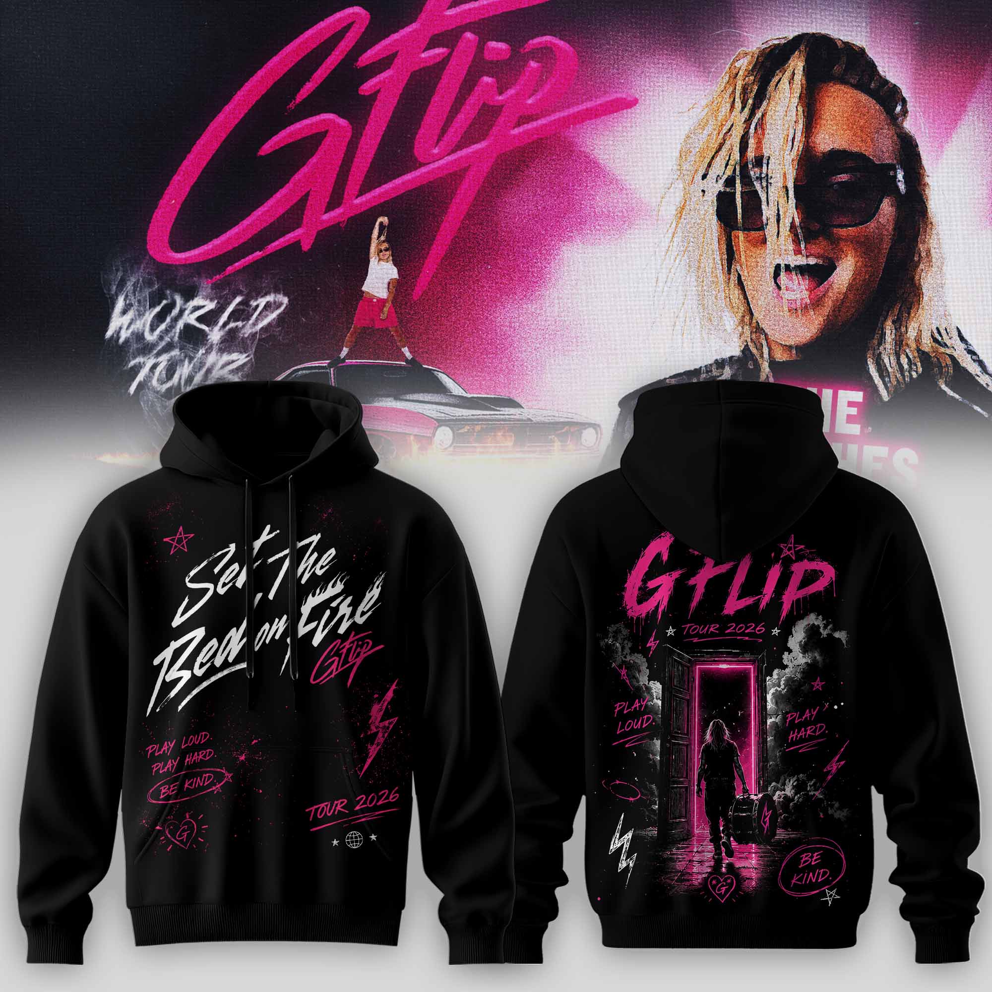 World Tour 2026 Premium 3D Hoodie Style Two Limited Edition