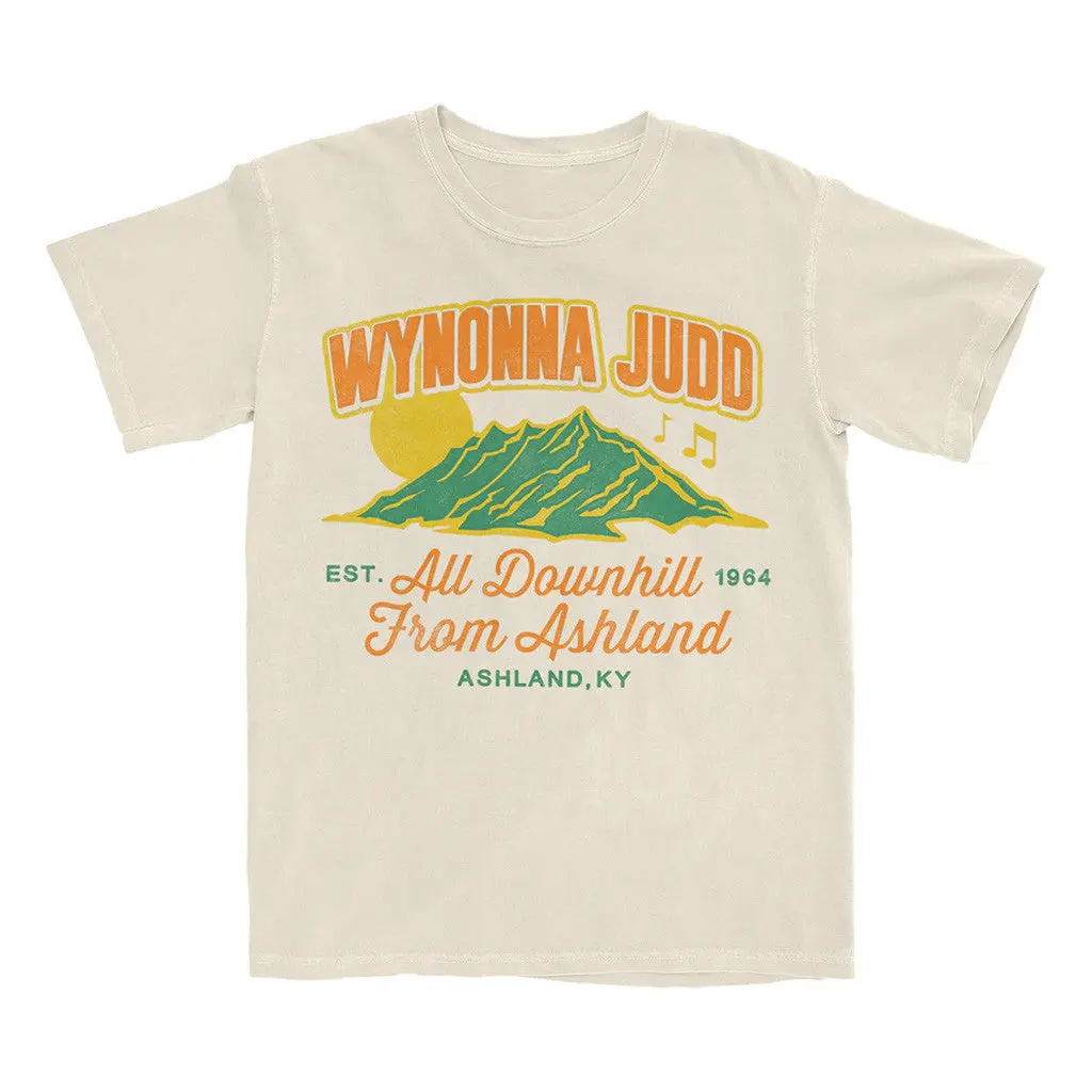 Wynonna Judd Merch Tour 2025 All Downhill From Ashland Tour Tshirt Gifts For Him