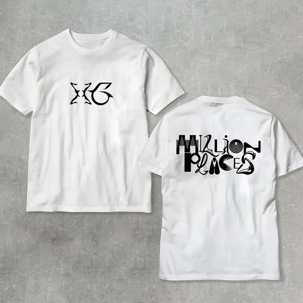 XG Million Places Shirt XG World Tour TShirt Million Places Album Apparel Fans Gifts