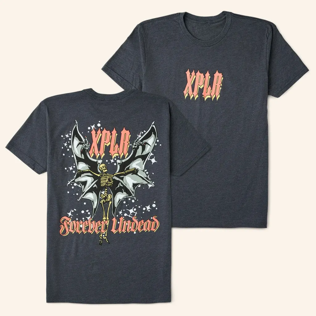XPLR Merch Forever Unhead TShirt Charcoal Gift For Friends