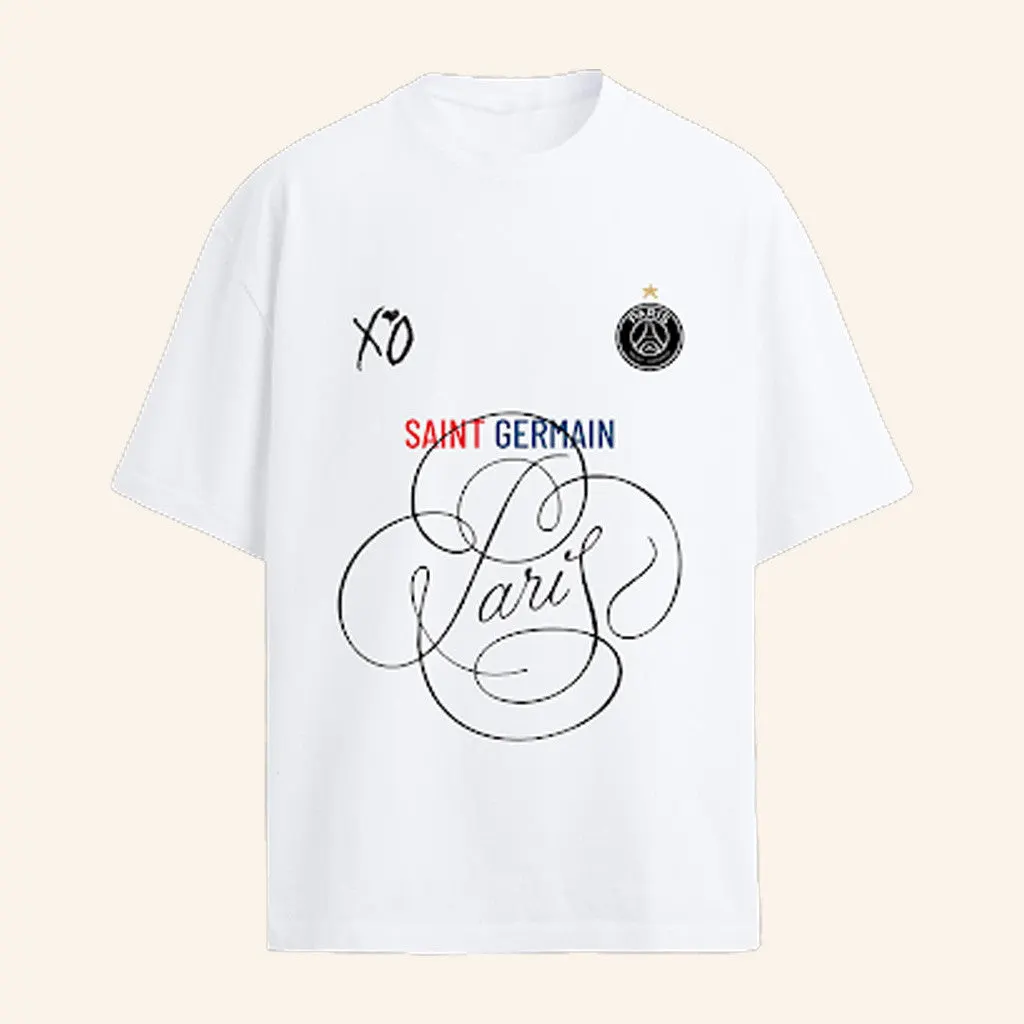Xo Merch Psg X Xo White TShirt Gifts For Best Friends