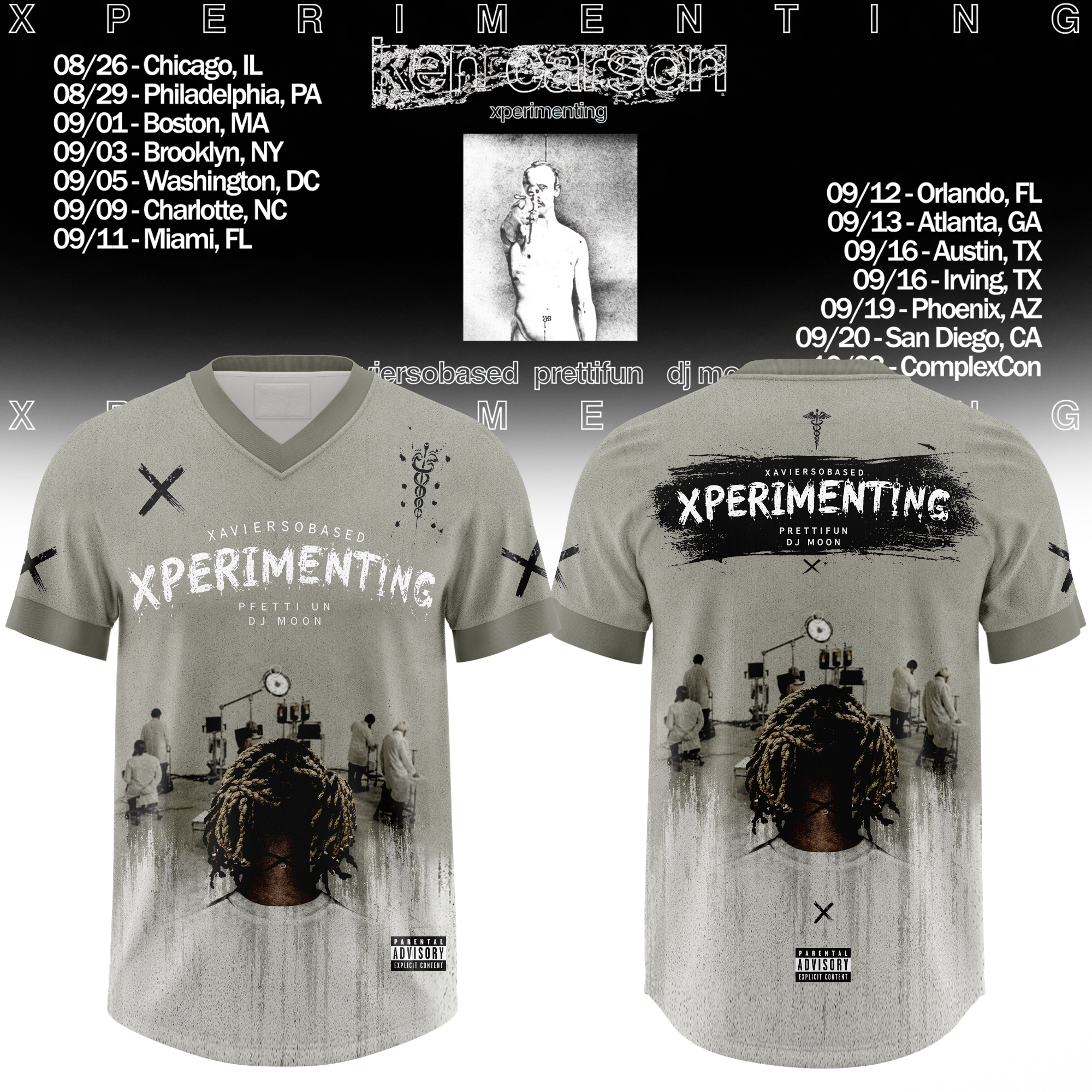 Xperimenting Tour Collector Edition Tour Apparel Gifts For Fans