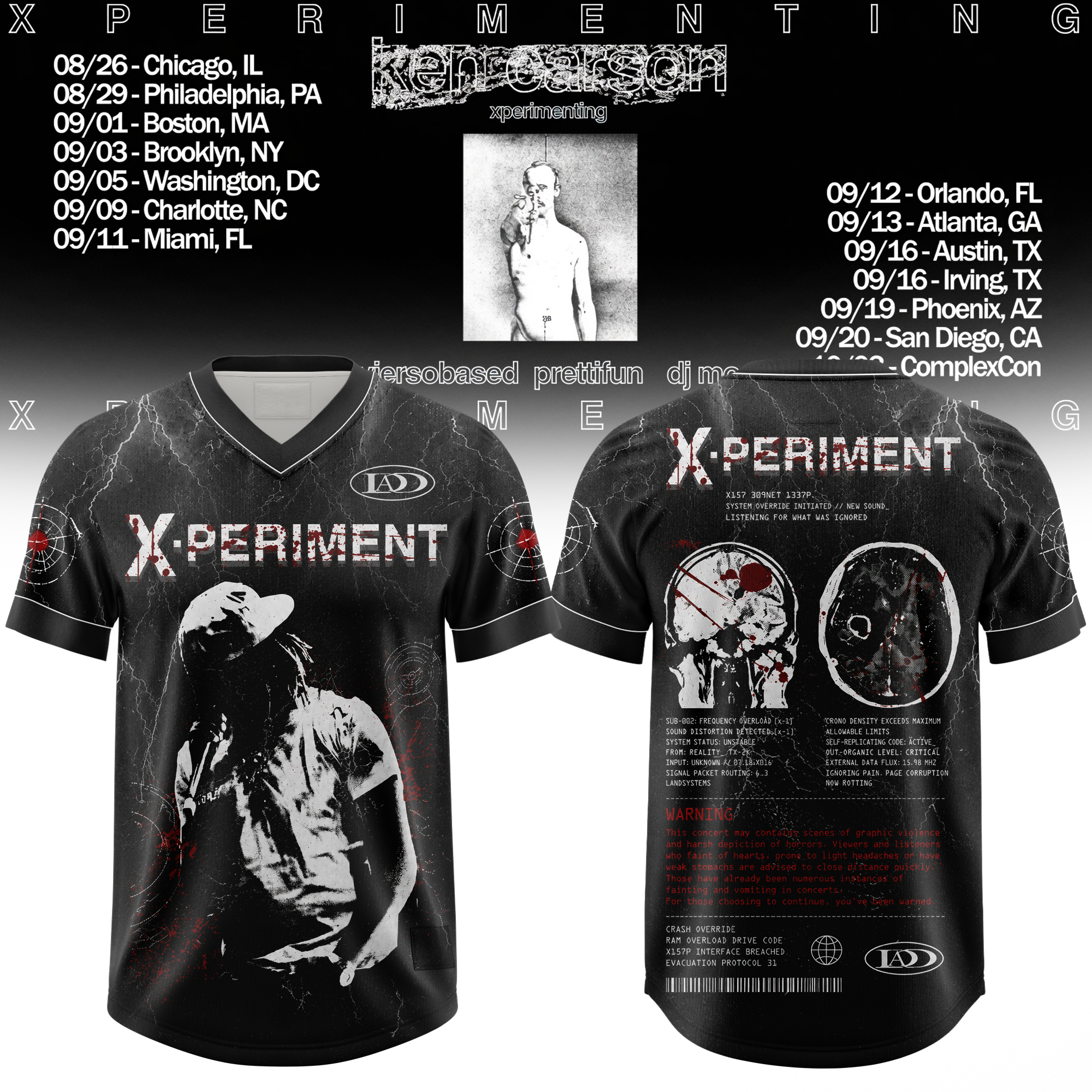 Xperimenting Tour Exclusive Concert Merchandise Gifts For Fans