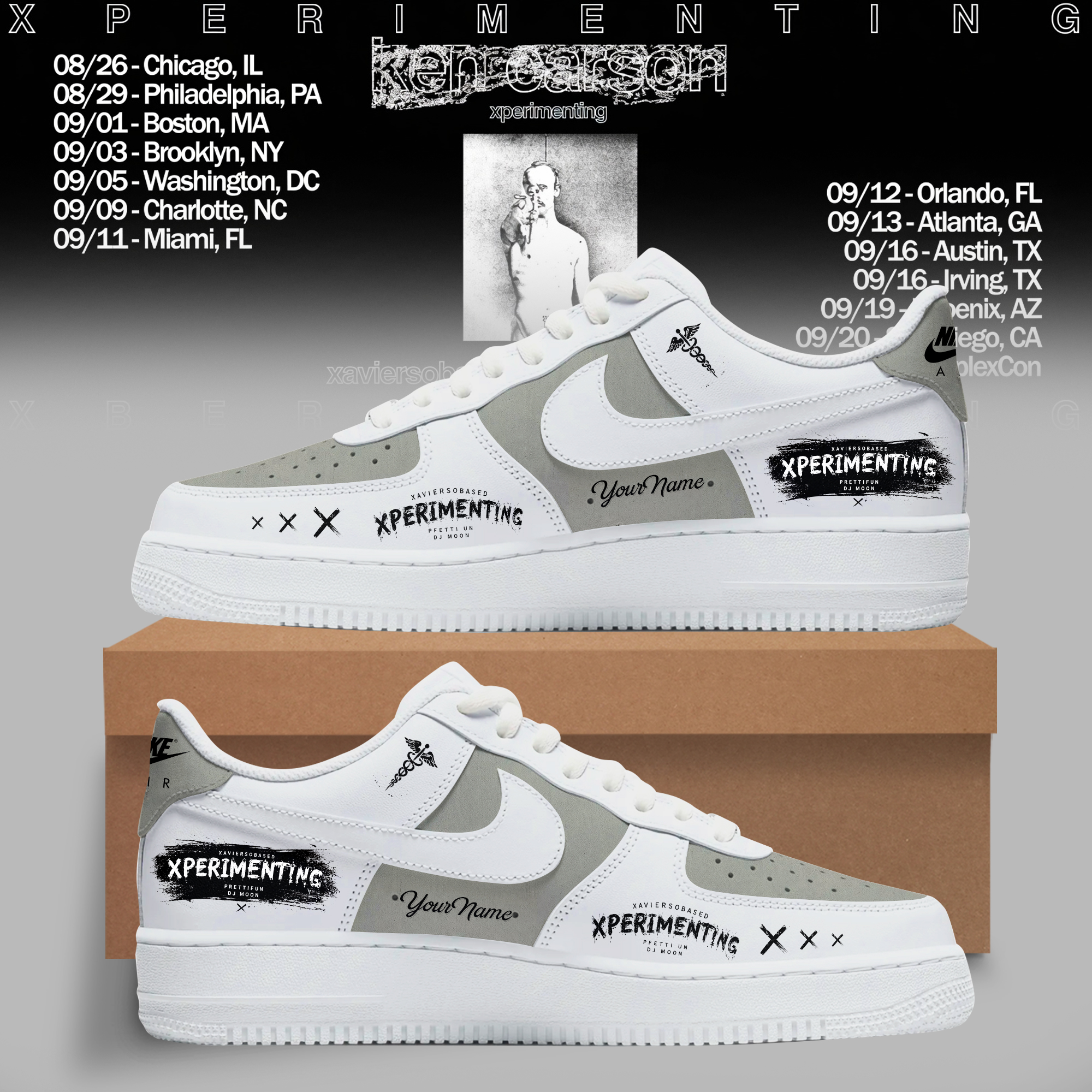 Xperimenting Tour Official Tour Merchandise Collection Gifts For Fans