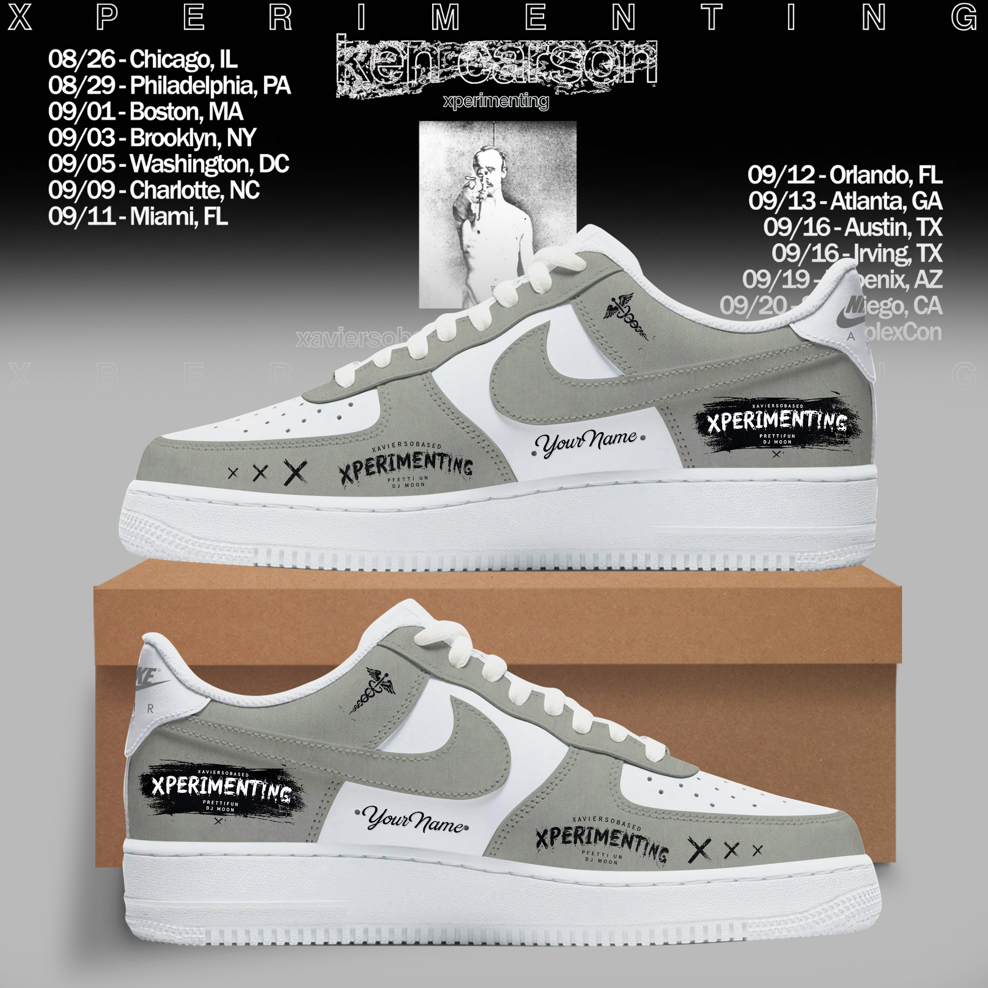 Xperimenting Tour Premium Fan Merchandise Gifts For Fans