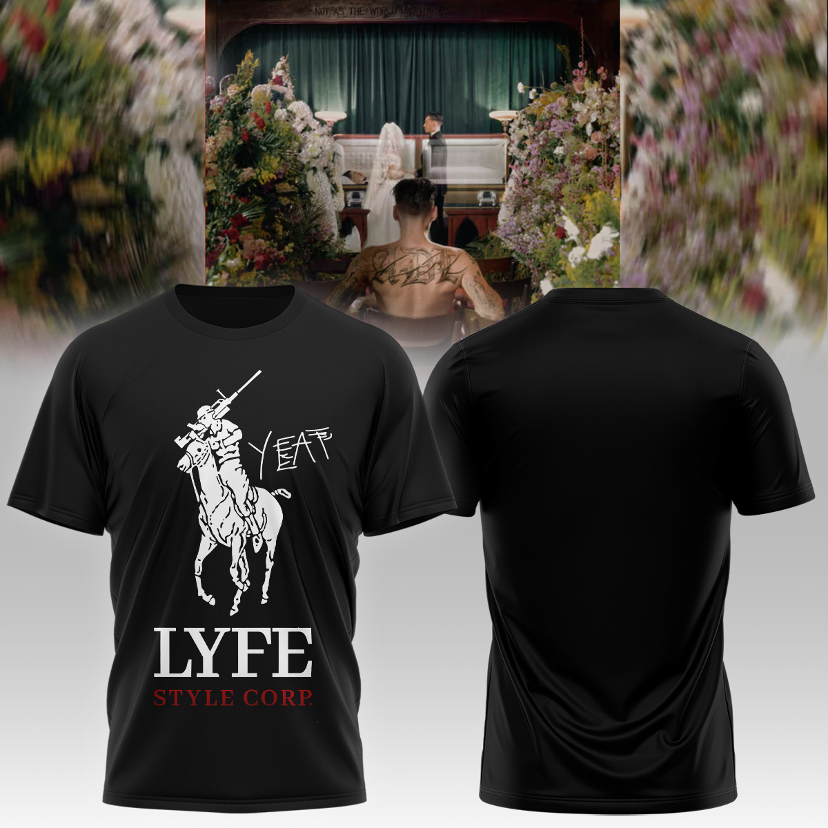 YEAT LOVELYFE Tour Signed Concert Merchandise T Shirt