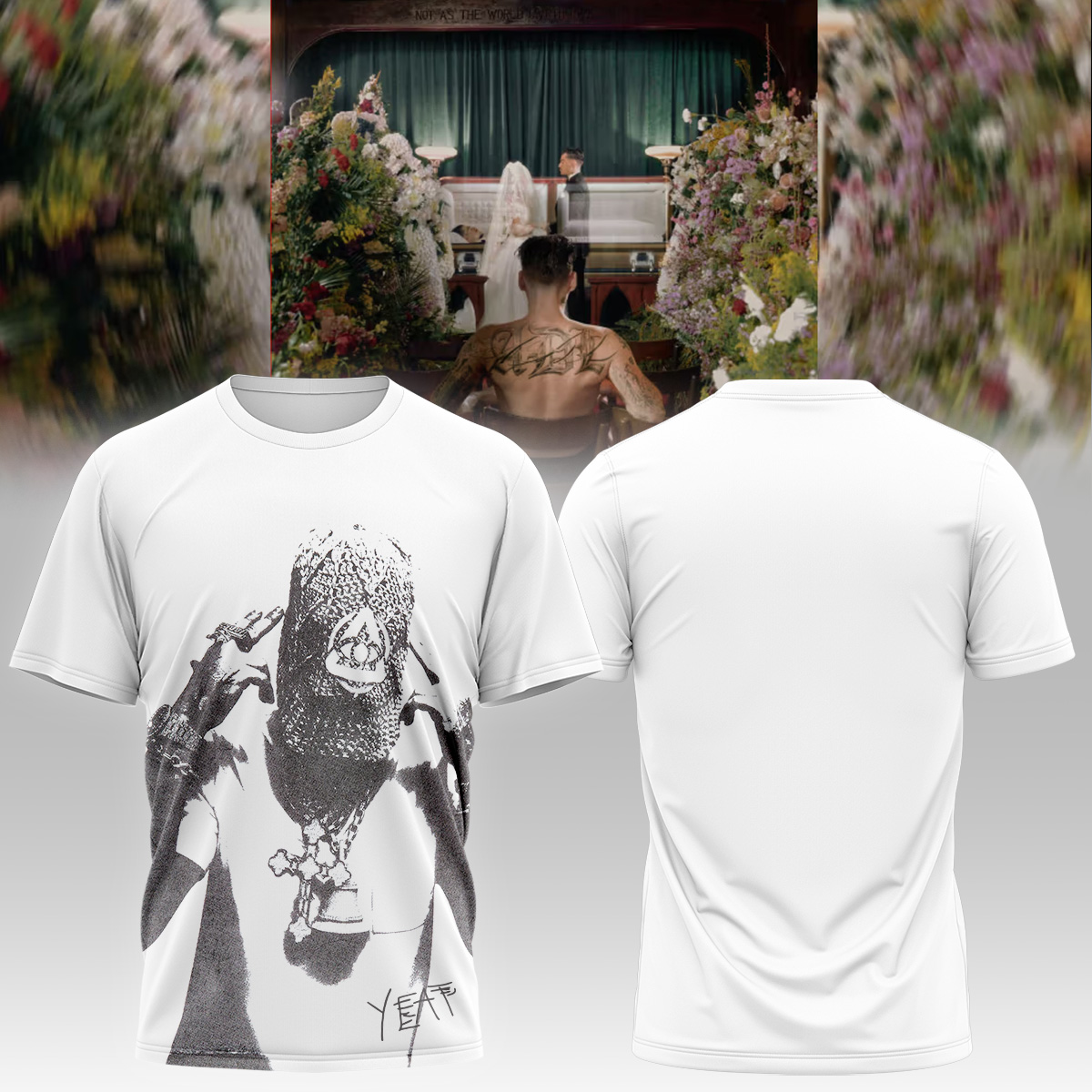 YEAT LOVELYFE Tour Signed Exclusive Concert T Shirt
