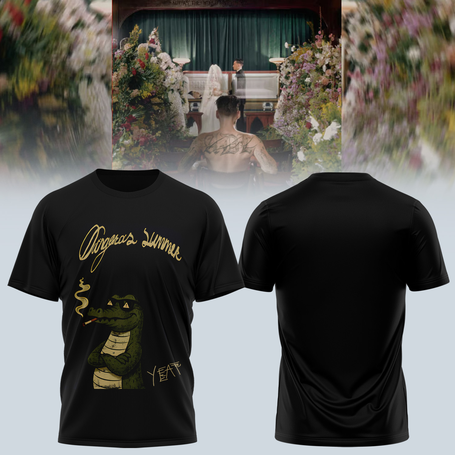 YEAT LOVELYFE Tour Signed Limited Edition Fan Graphic Tee