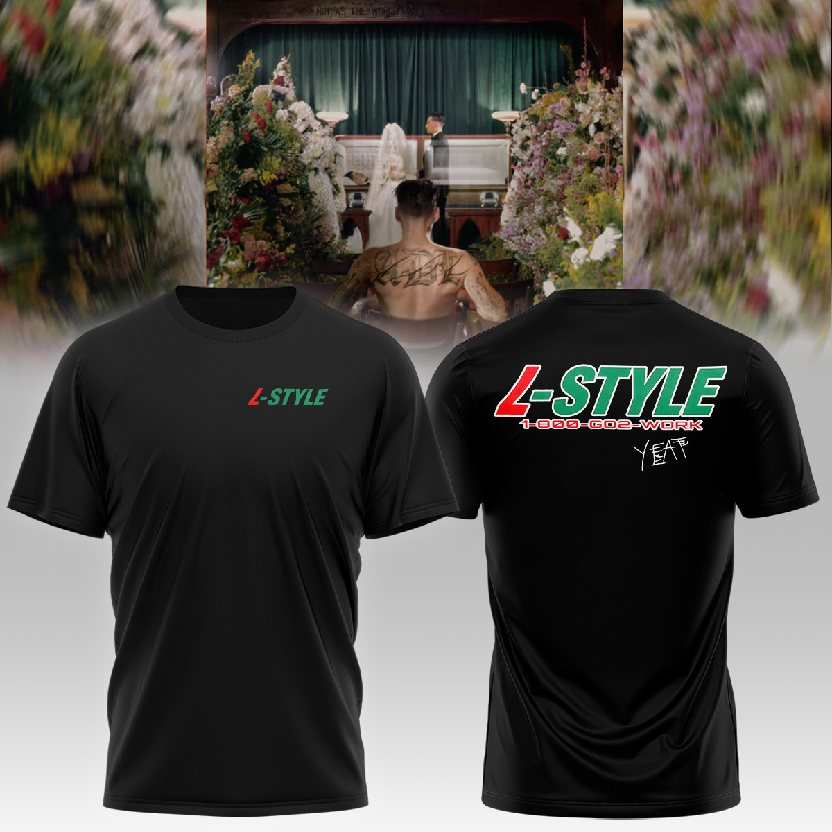 YEAT LOVELYFE Tour Signed Limited Release Graphic Tee