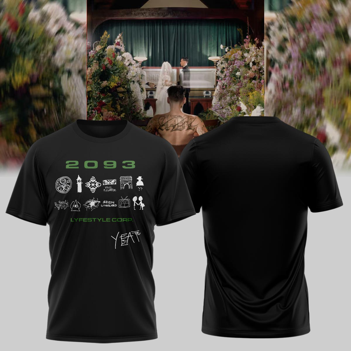 YEAT LOVELYFE Tour Signed Premium Music Fan Tee