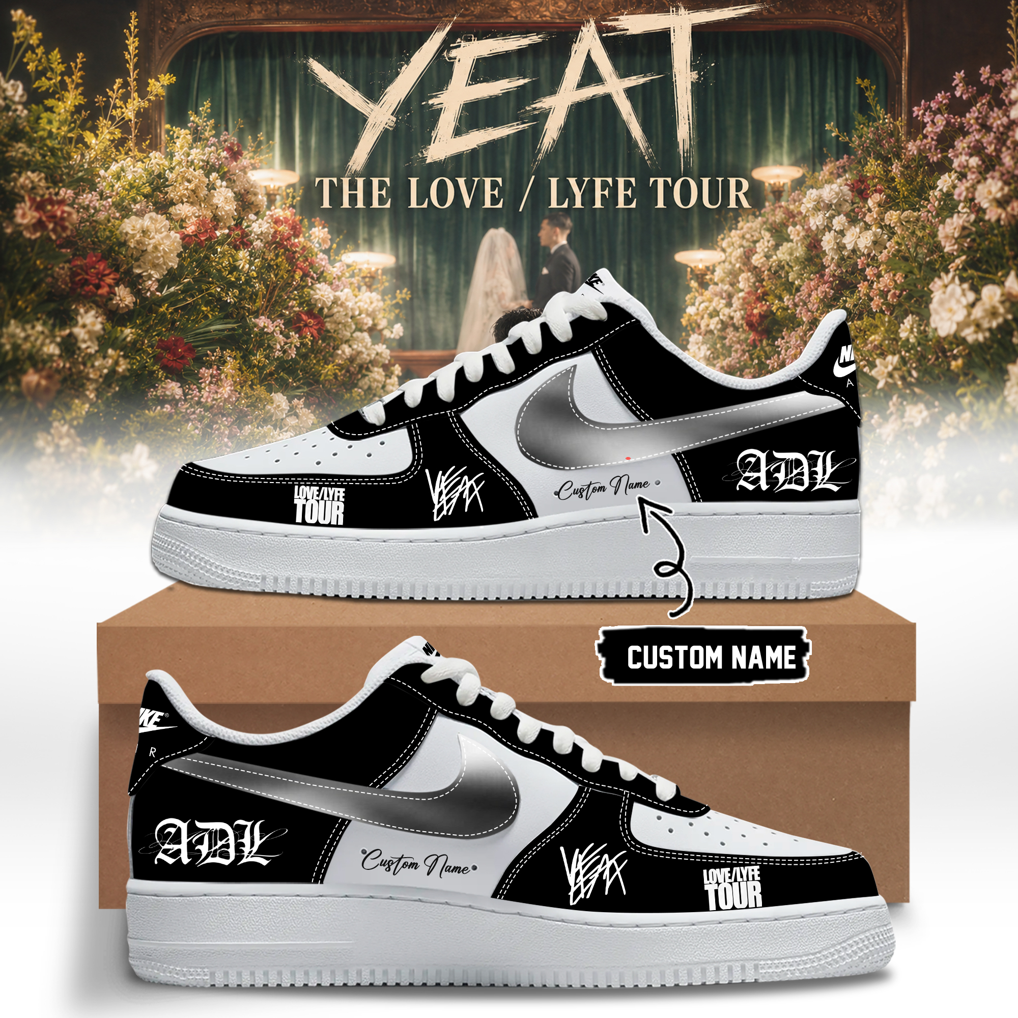 YEAT The Love Lyfe Tour 2026 Premium Casual Shoes