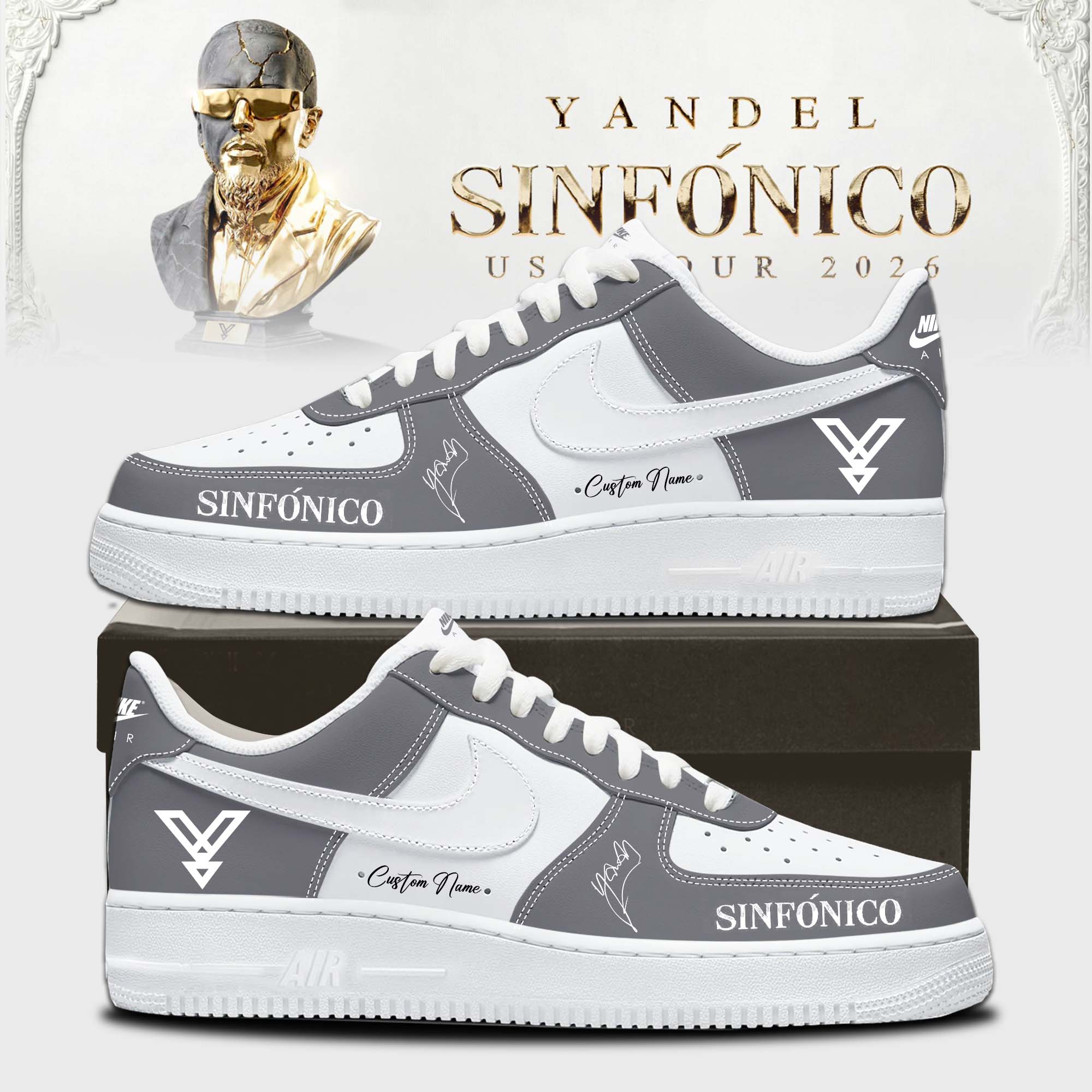 Yandel SinfÃ³nico Collector Edition High Top Shoes