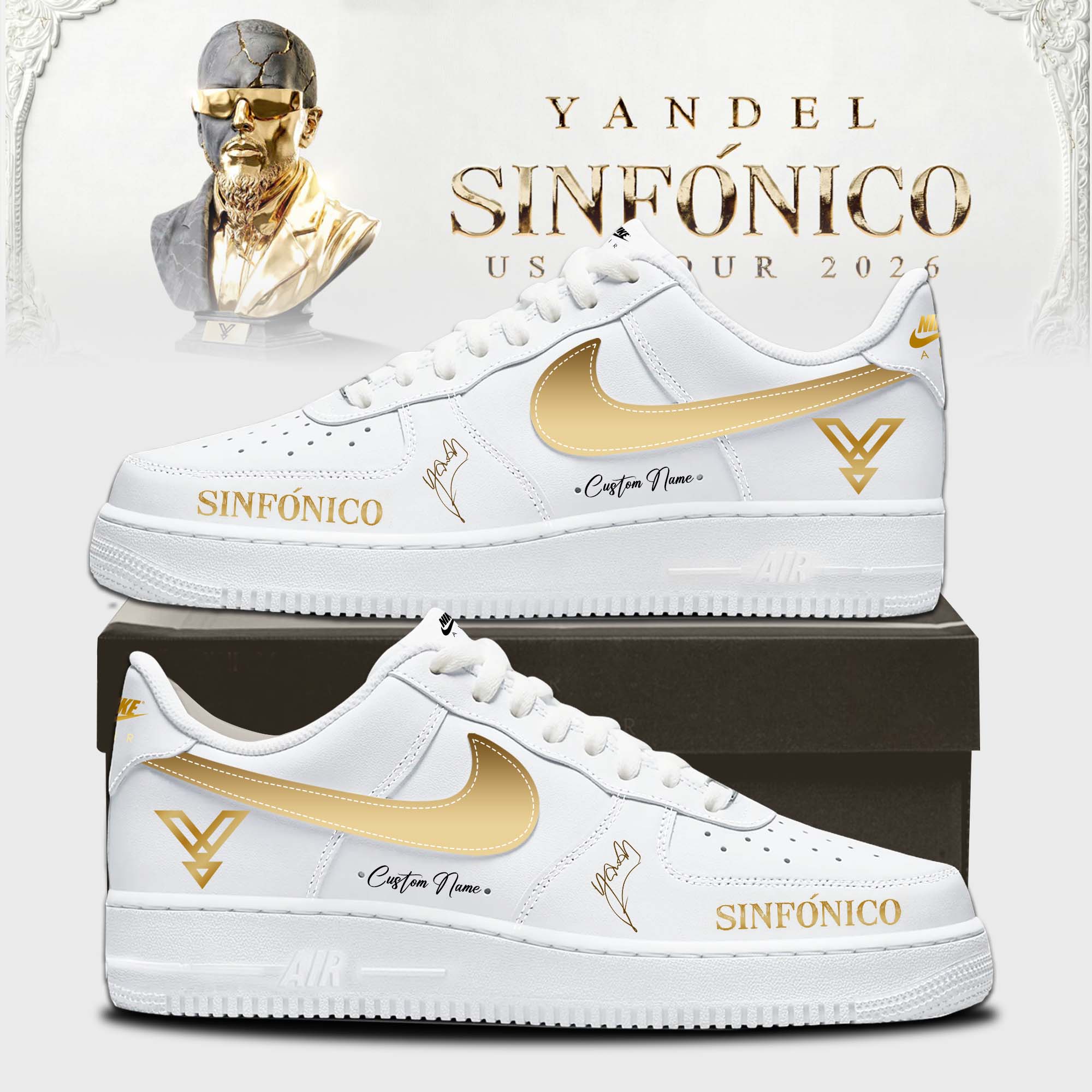 Yandel SinfÃ³nico Exclusive High Top Sneakers