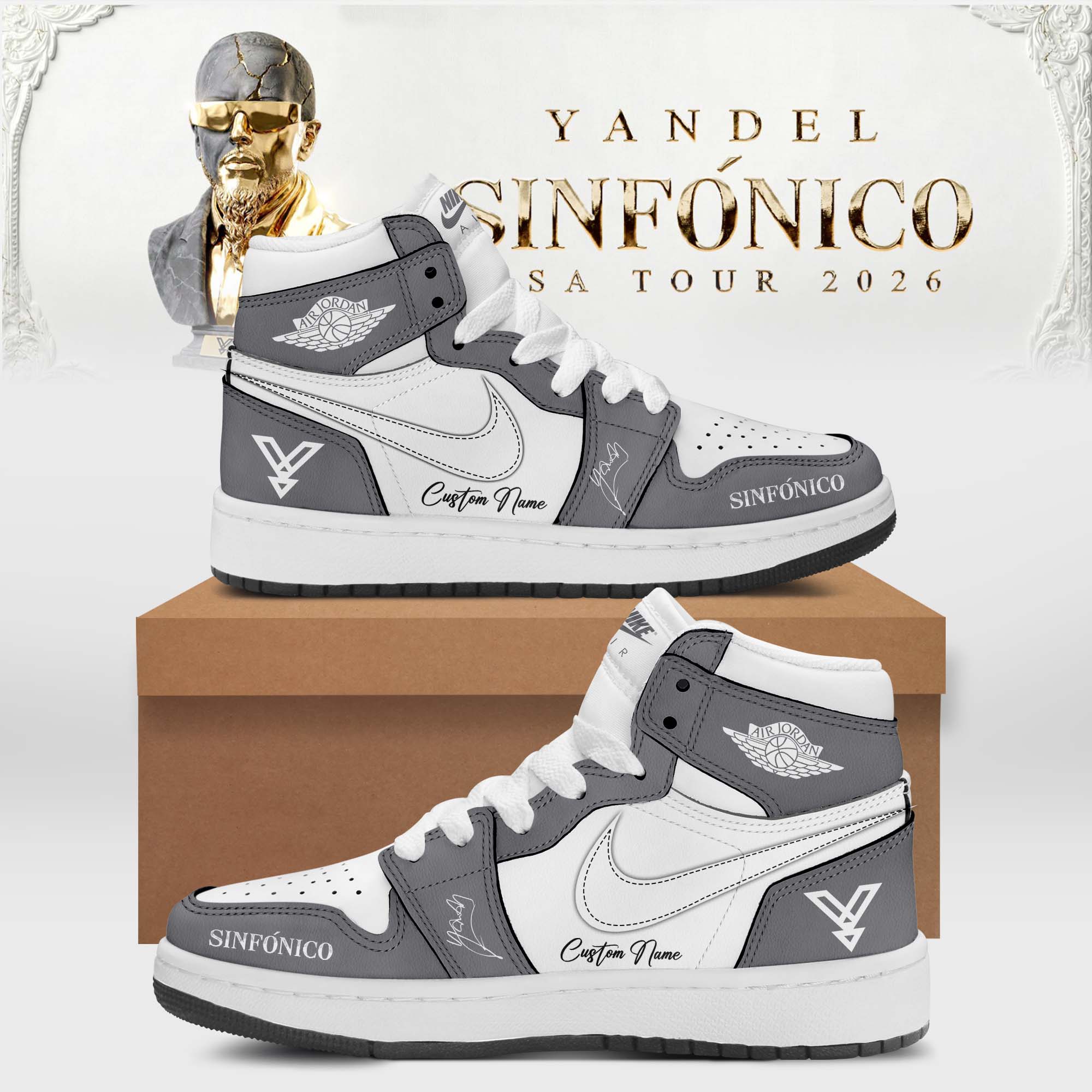 Yandel SinfÃ³nico Exclusive Signature Lifestyle Sneakers