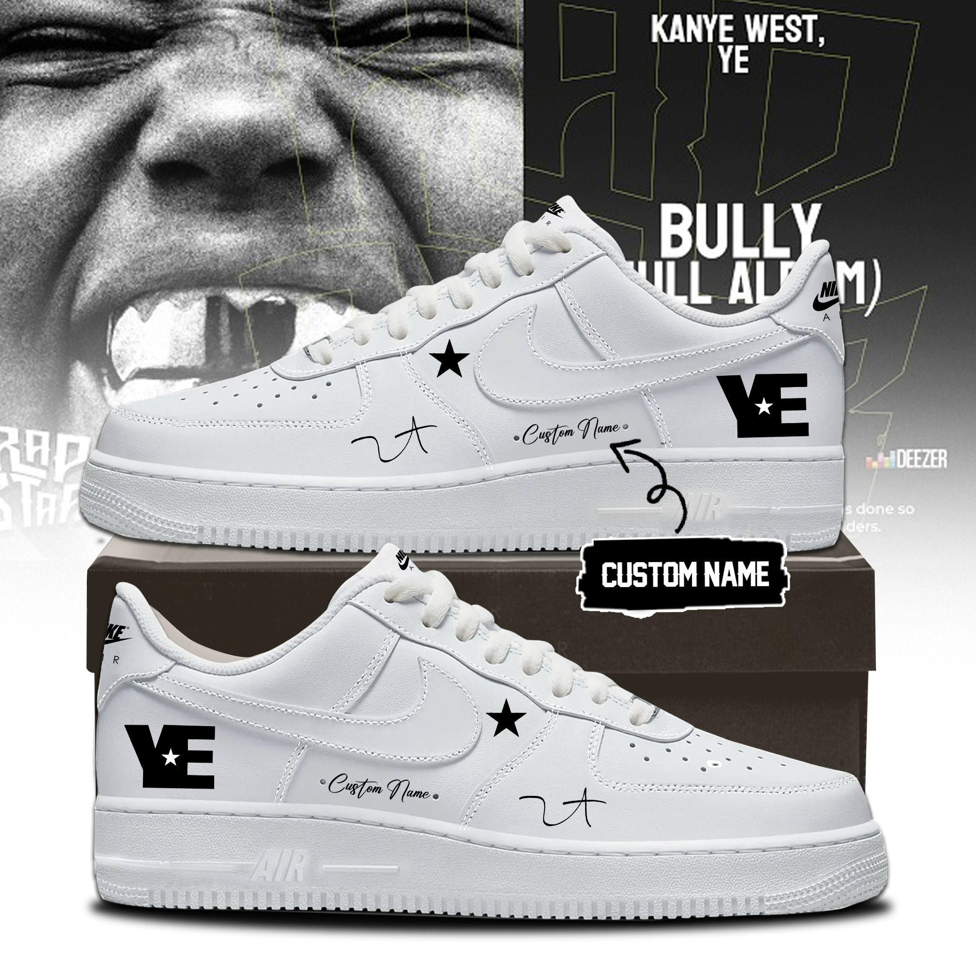 Ye 2026 Tour Collector Concert Sneakers Collection