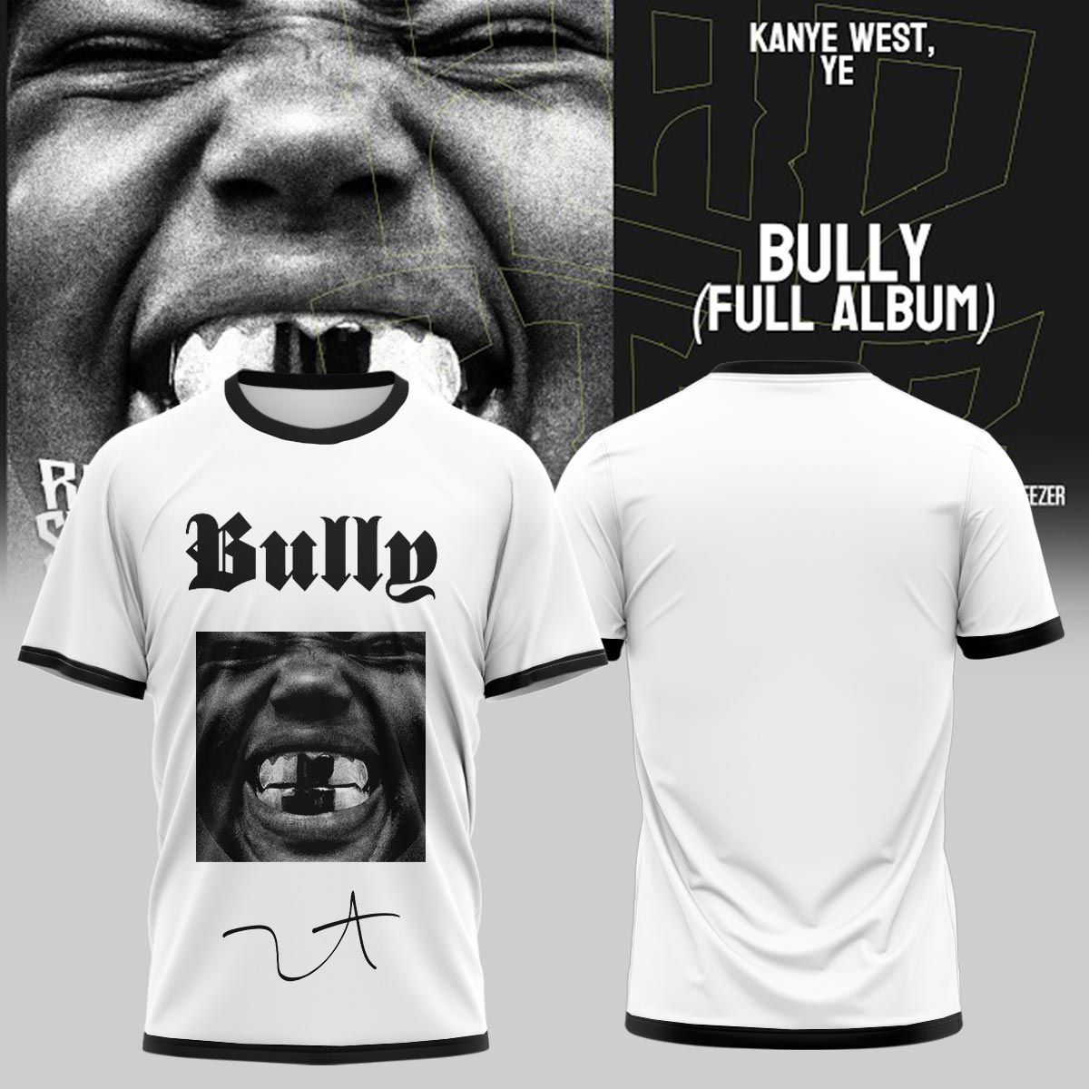 Ye 2026 Tour Collector Fan Graphic T Shirt Edition