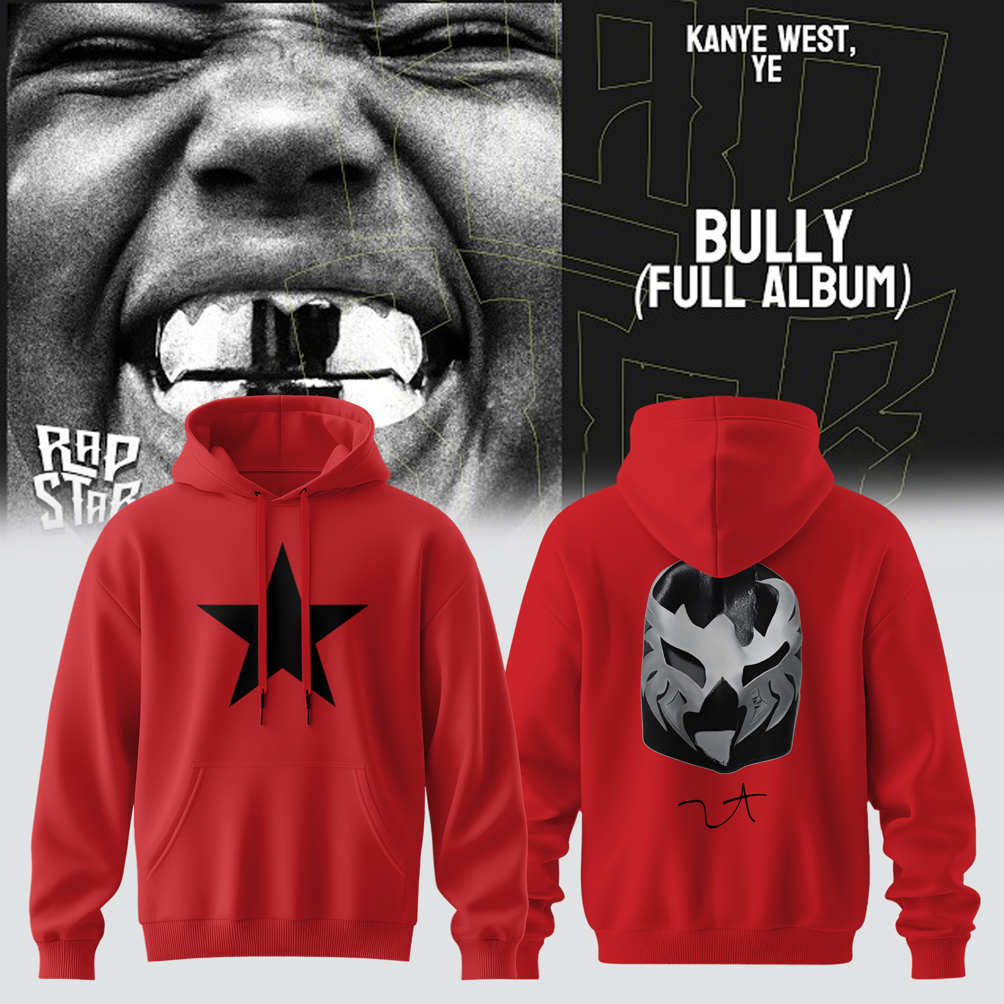 Ye 2026 Tour Collector Merchandise Hoodie