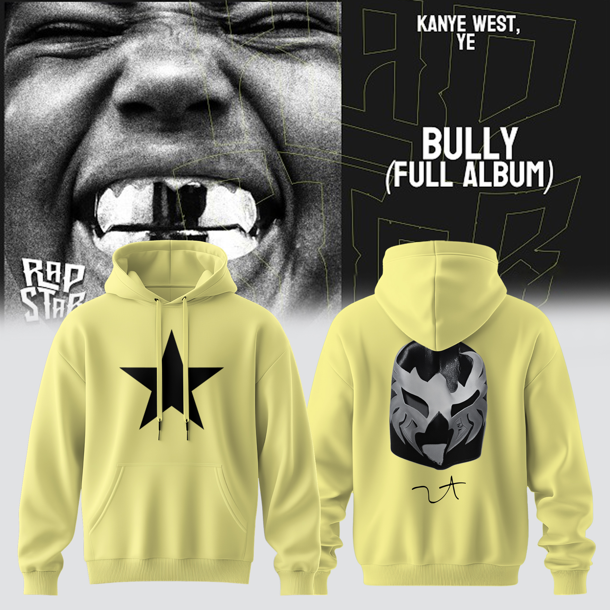 Ye 2026 Tour Exclusive Concert Fan Hoodie