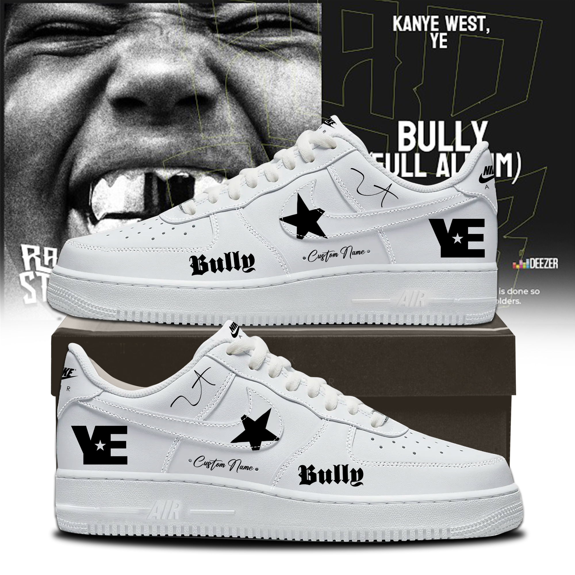 Ye 2026 Tour Exclusive Concert Sneakers Collection