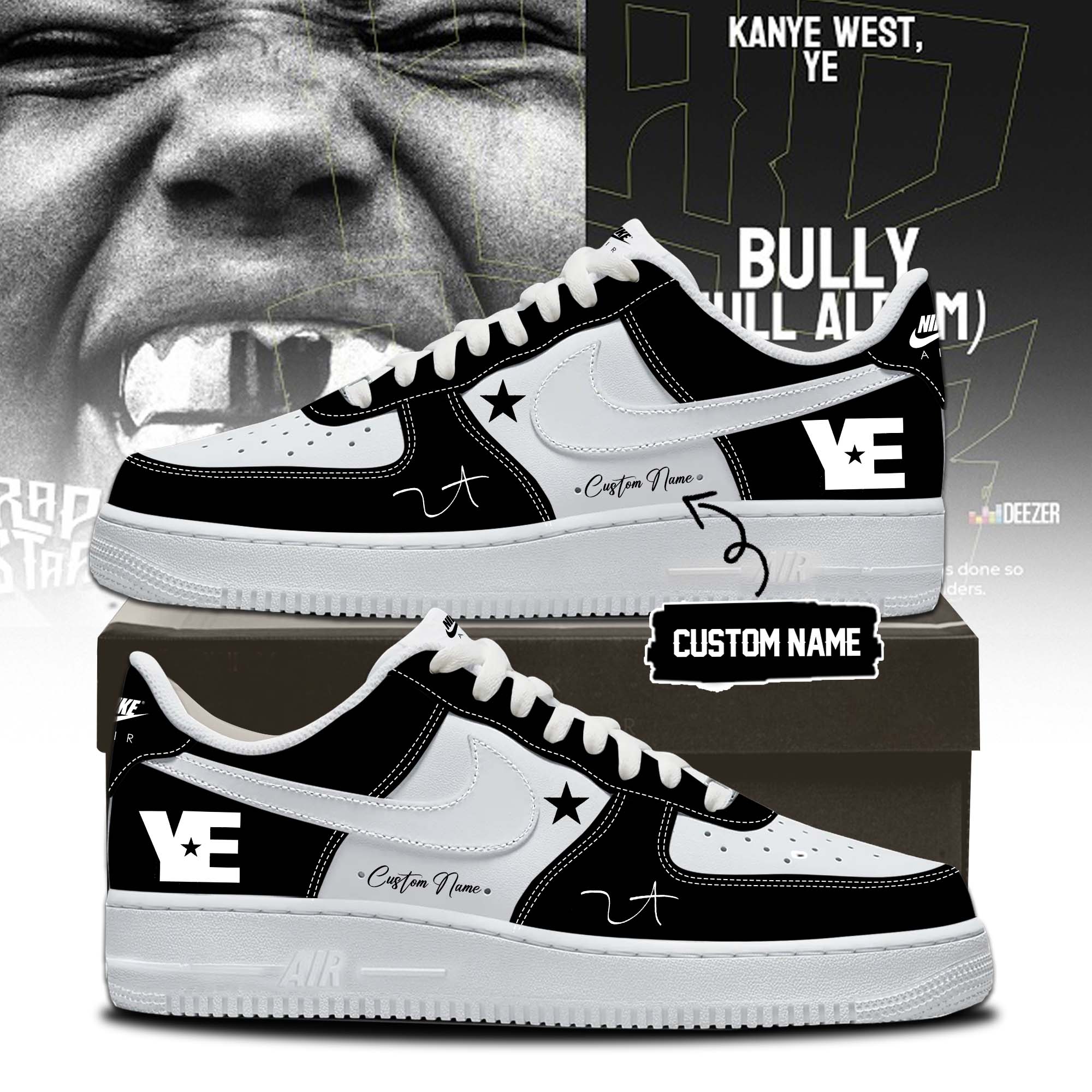Ye 2026 Tour Exclusive Fan Sneakers Merchandise