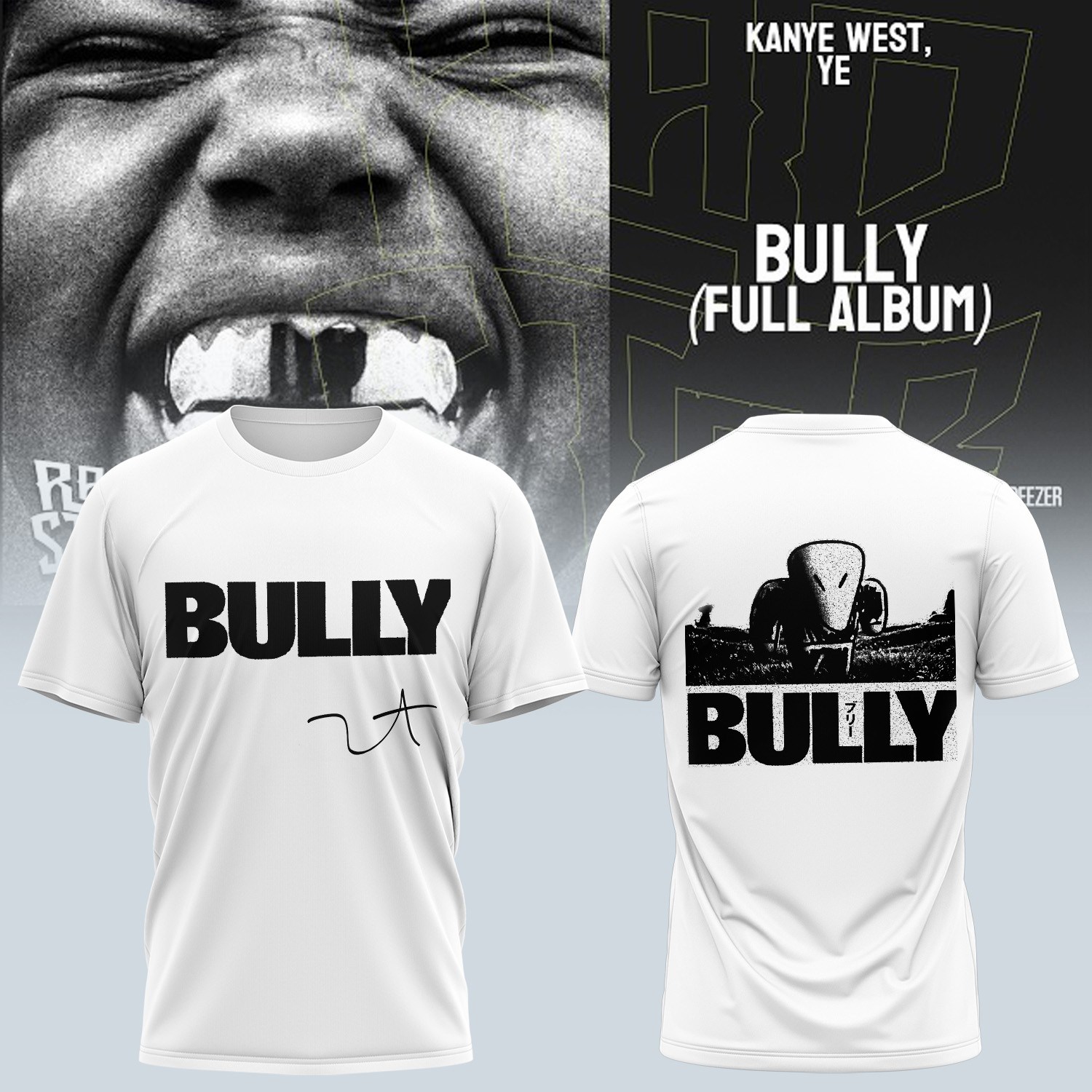 Ye 2026 Tour Limited Fan Graphic T Shirt Collection