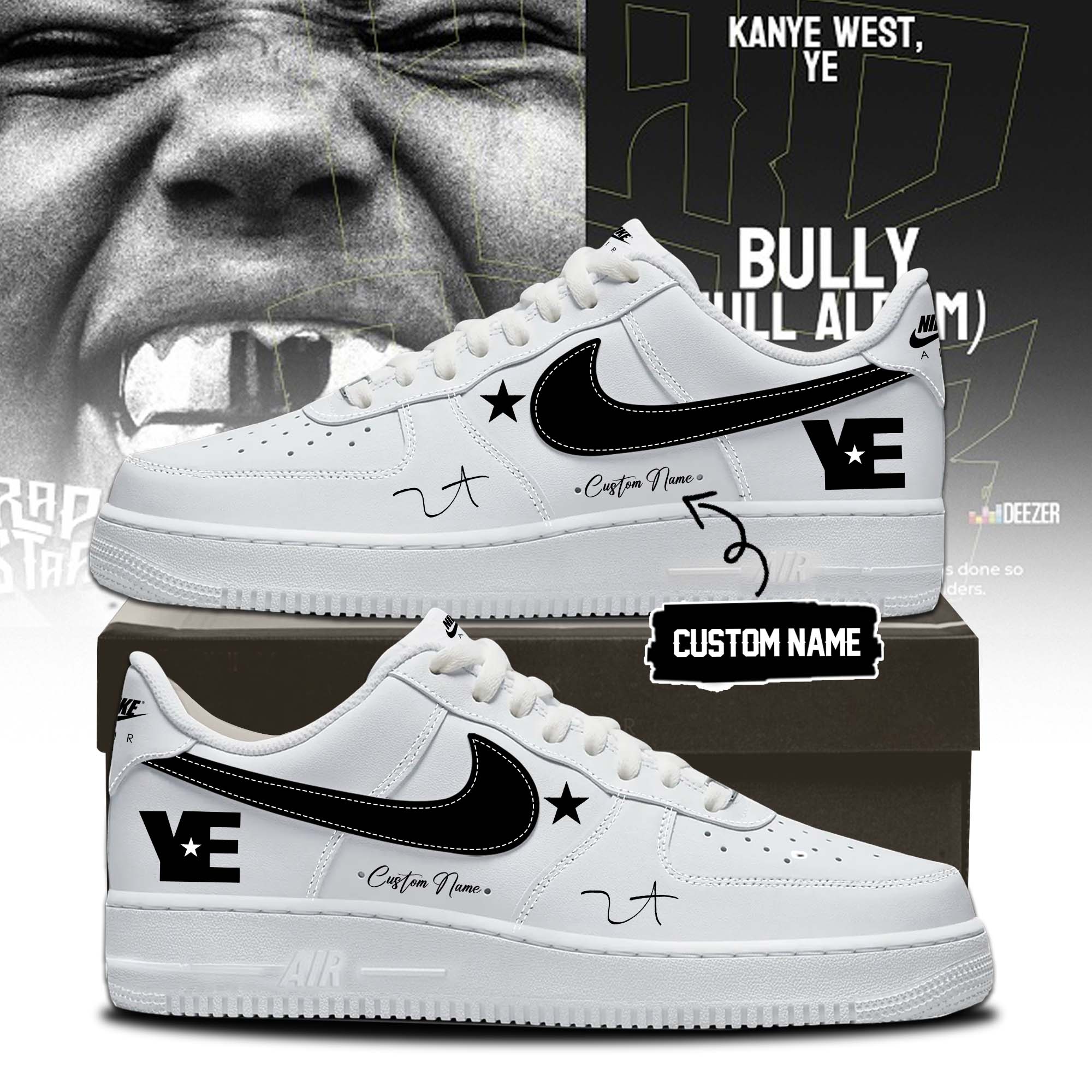 Ye 2026 Tour Official Tour Sneakers Merchandise