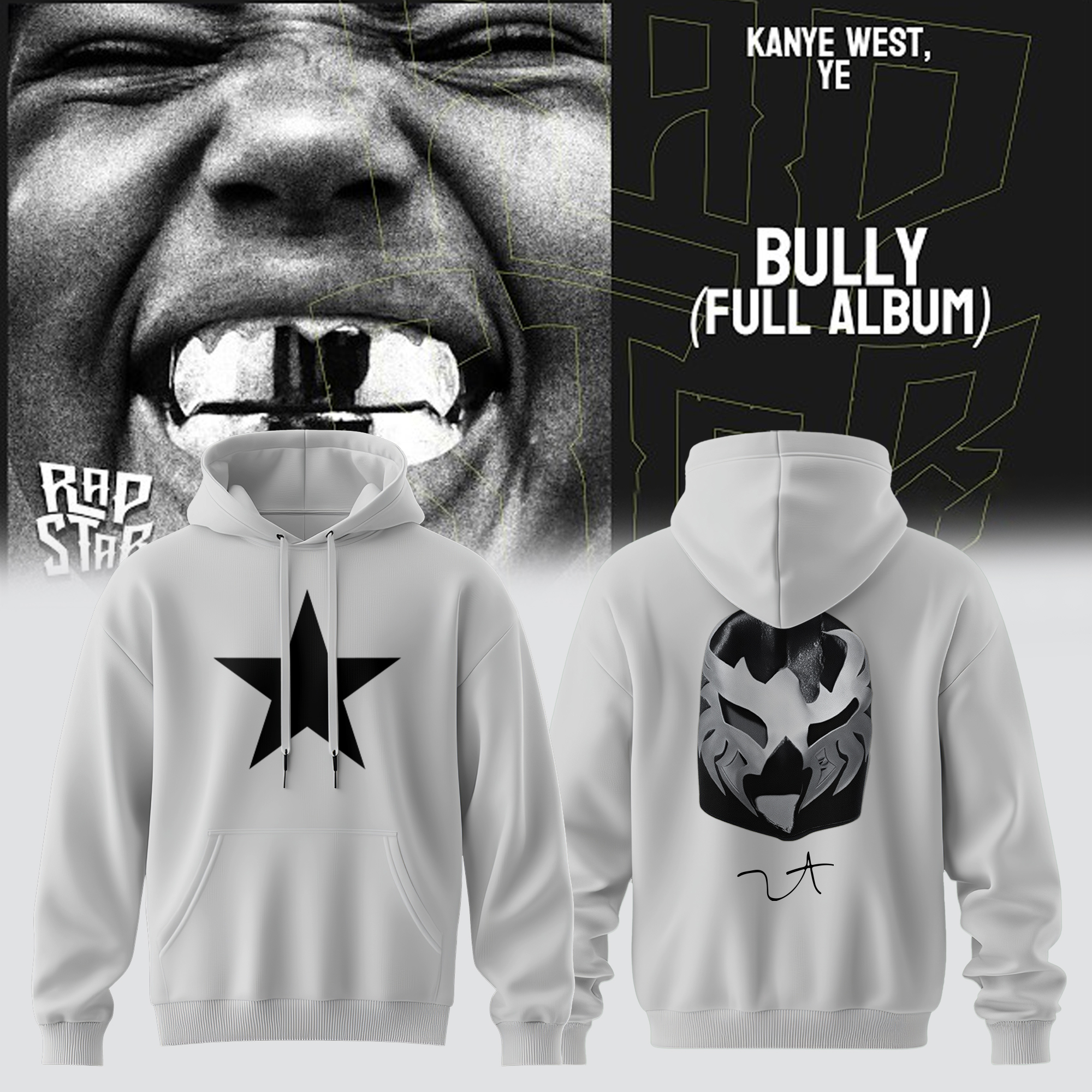 Ye 2026 Tour Premium Collector Hoodie Edition