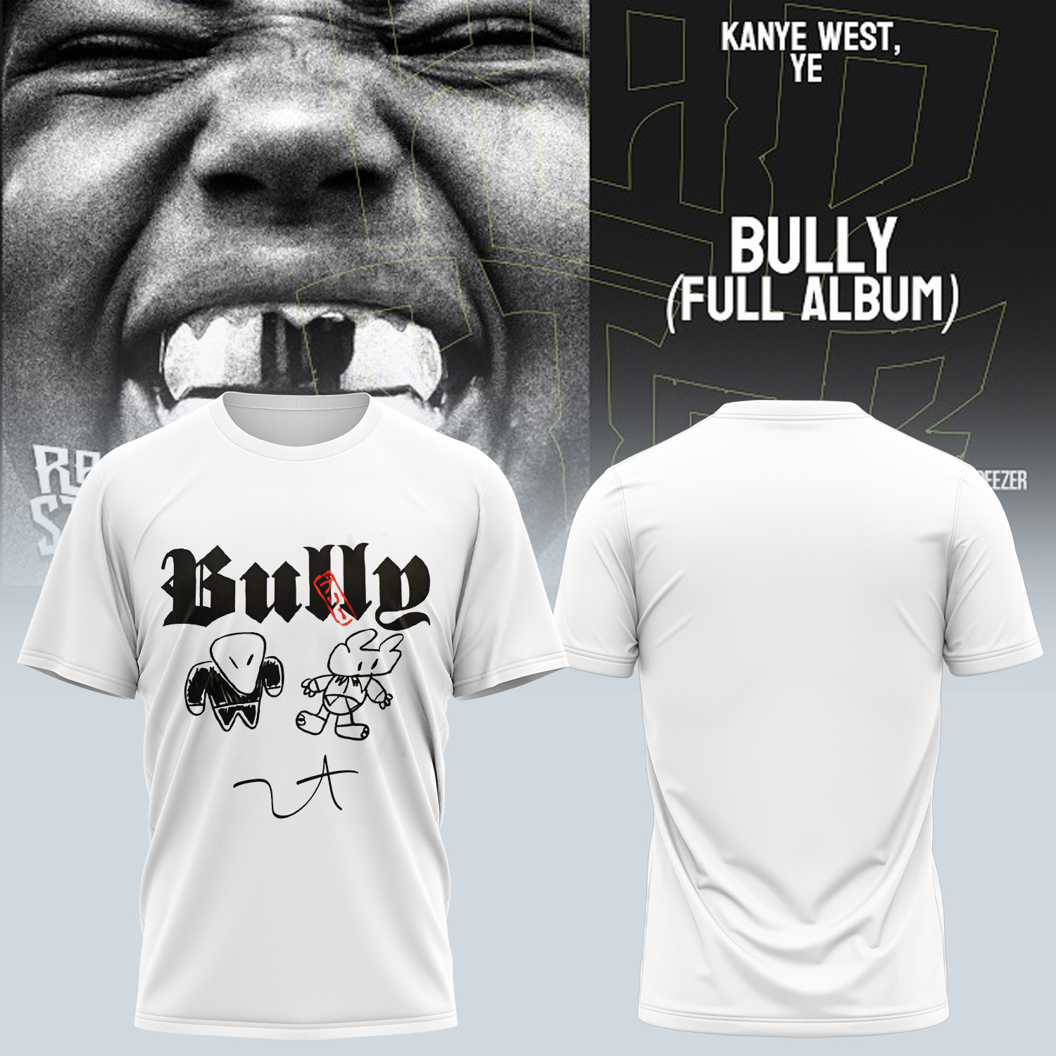Ye 2026 Tour Premium Fan Apparel Graphic Tee