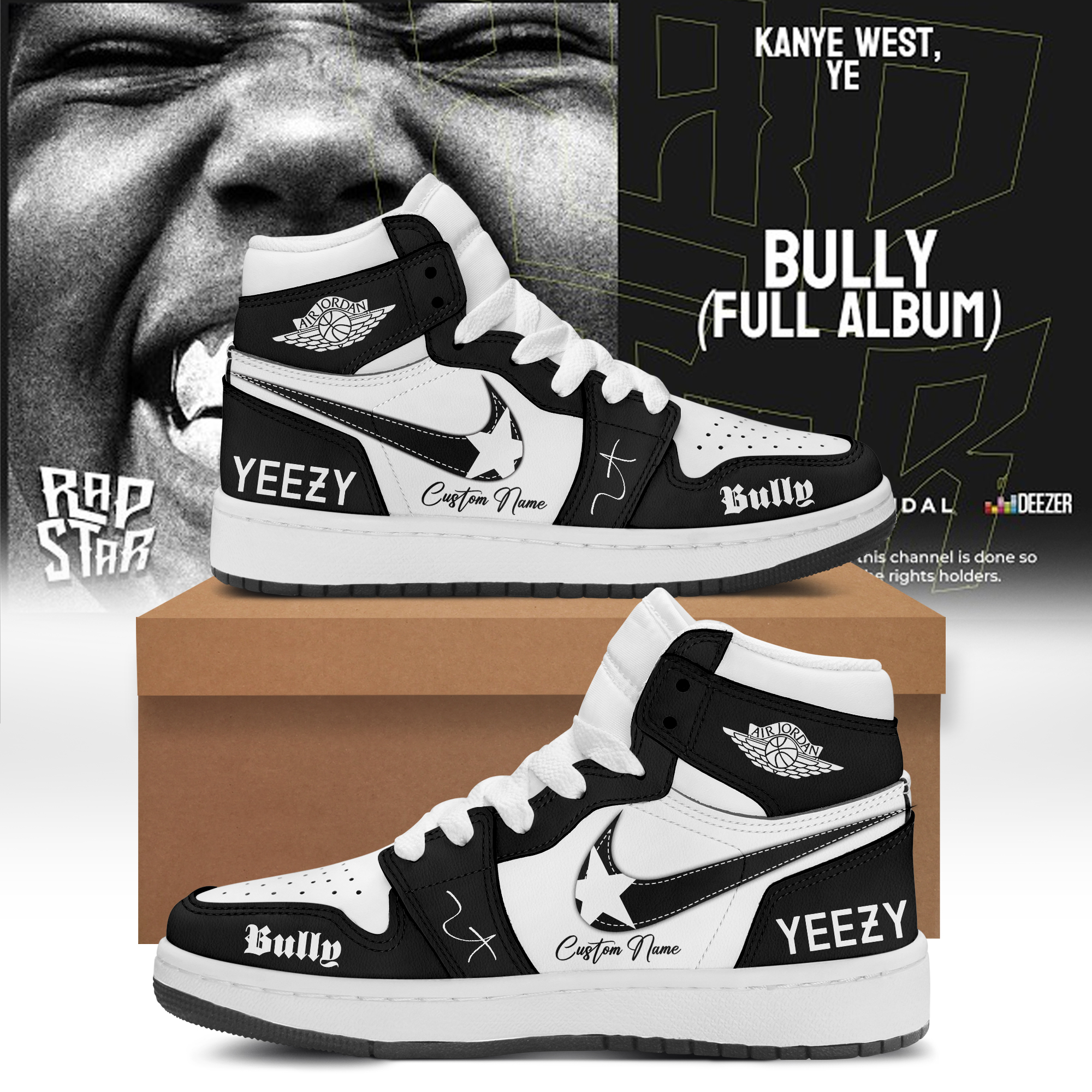 Ye 2026 Tour Premium Tour Sneakers Fan Collection
