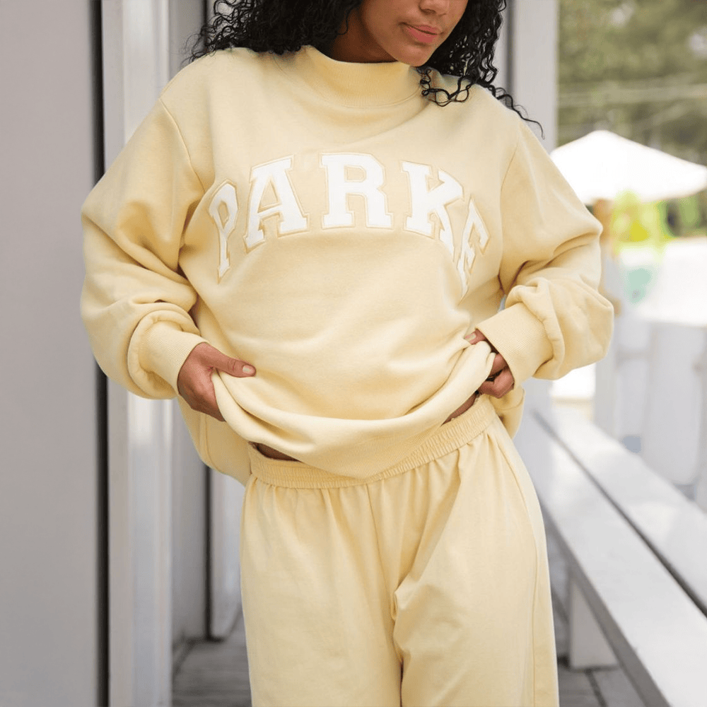 Yellow Parke Sweatshirt Parke Summer Drop Cool Gifts For Wife