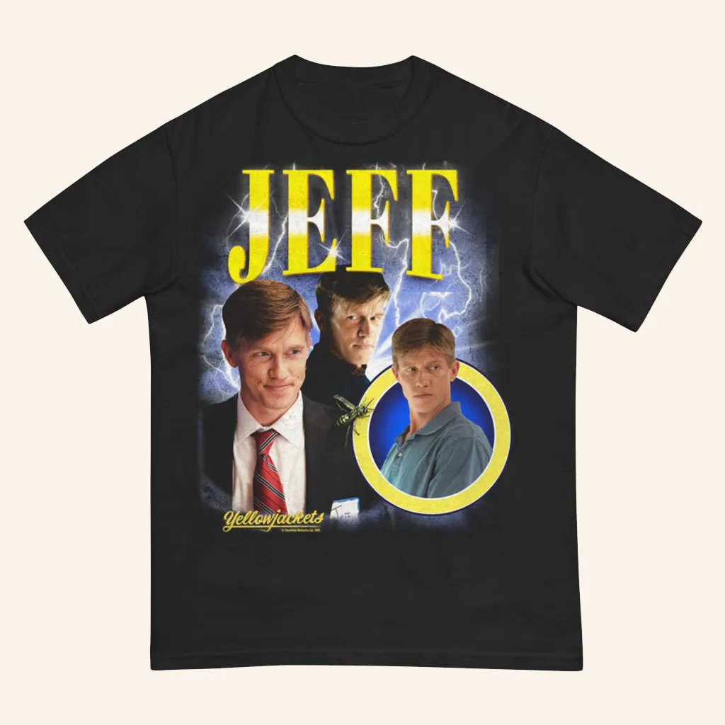 Yellowjackets Merch Yellowjackets Jeff Heartthrob TShirt Gift Ideas For Husband