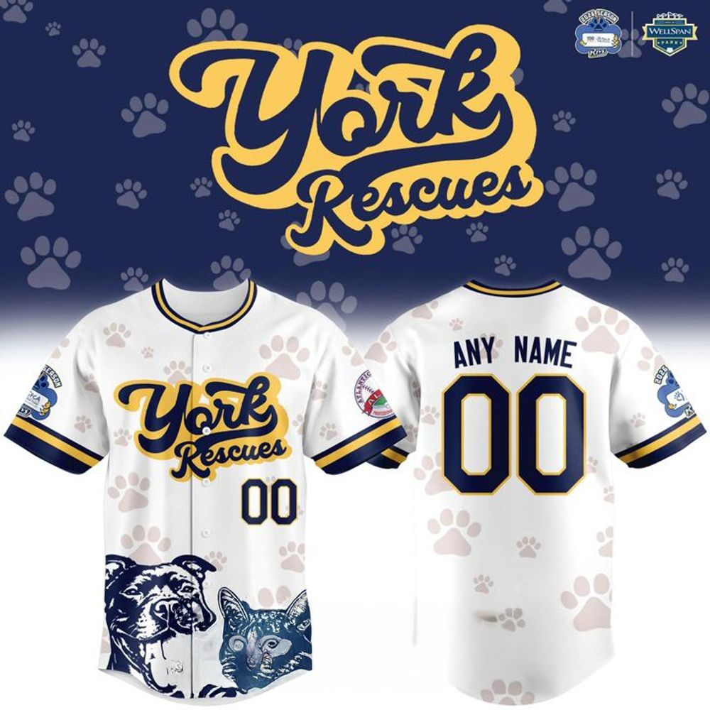 York Revolution 2026 New Alternate Baseball Jersey