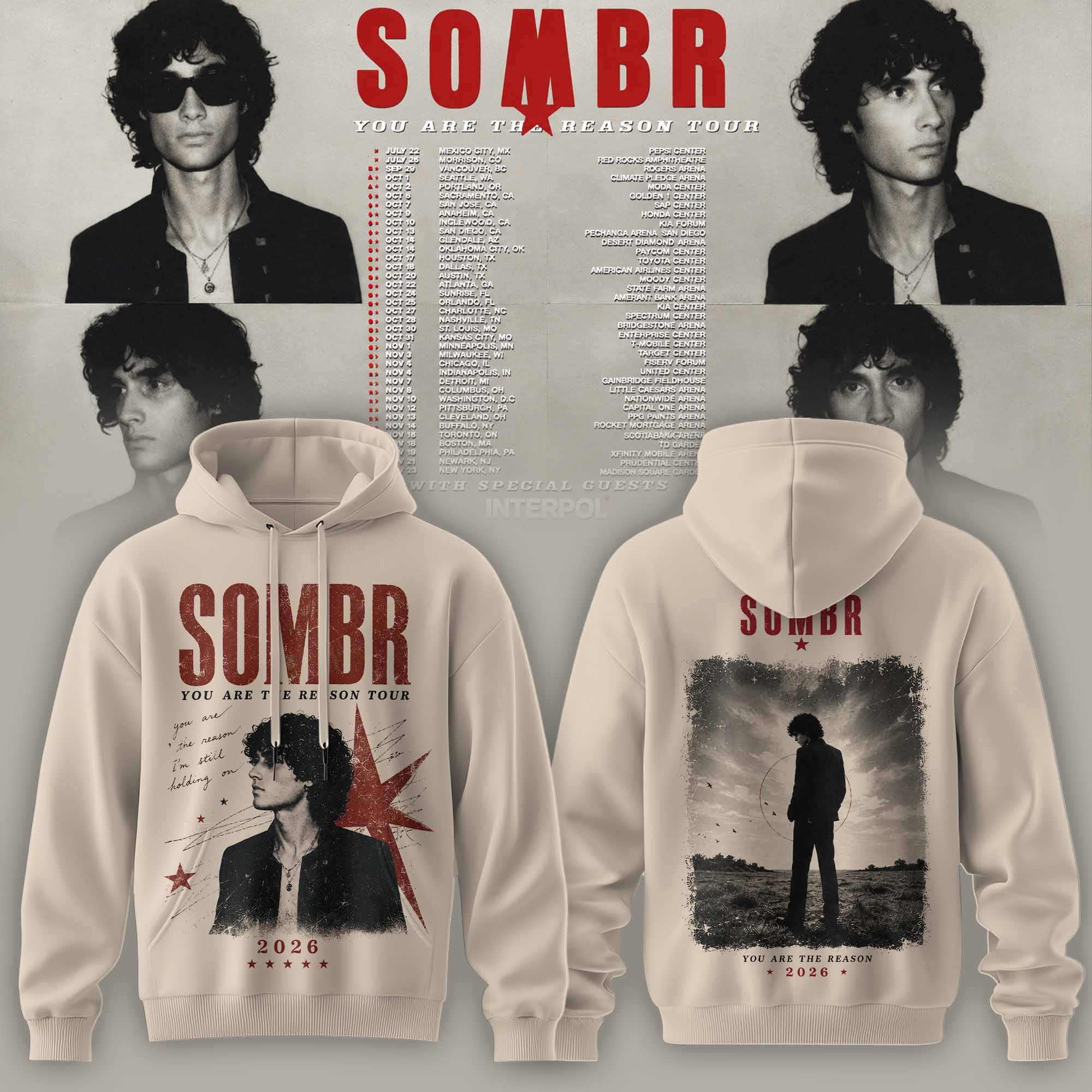 You Are The Reason Tour Premium 3D Collector Edition Hoodie
