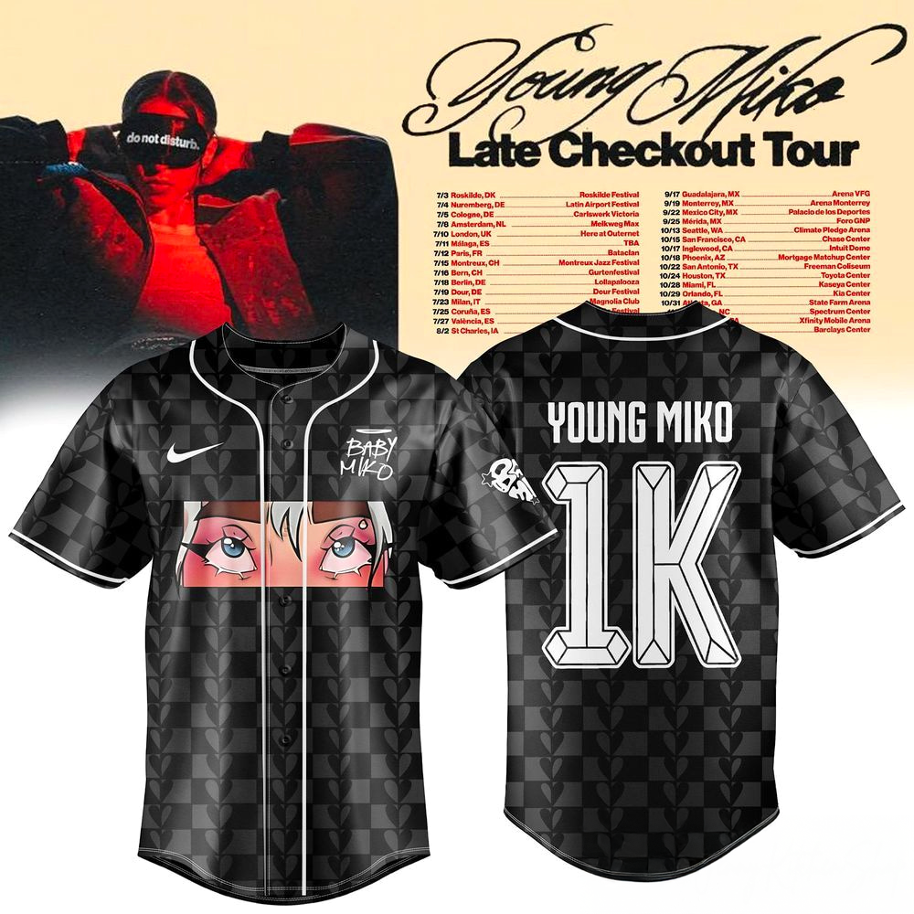 Young Miko 2026 Late Checkout Tour Jersey