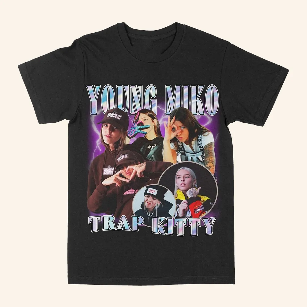 Young Miko Merch Young Miko Trap Kitty TShirt Present For Girlfriend
