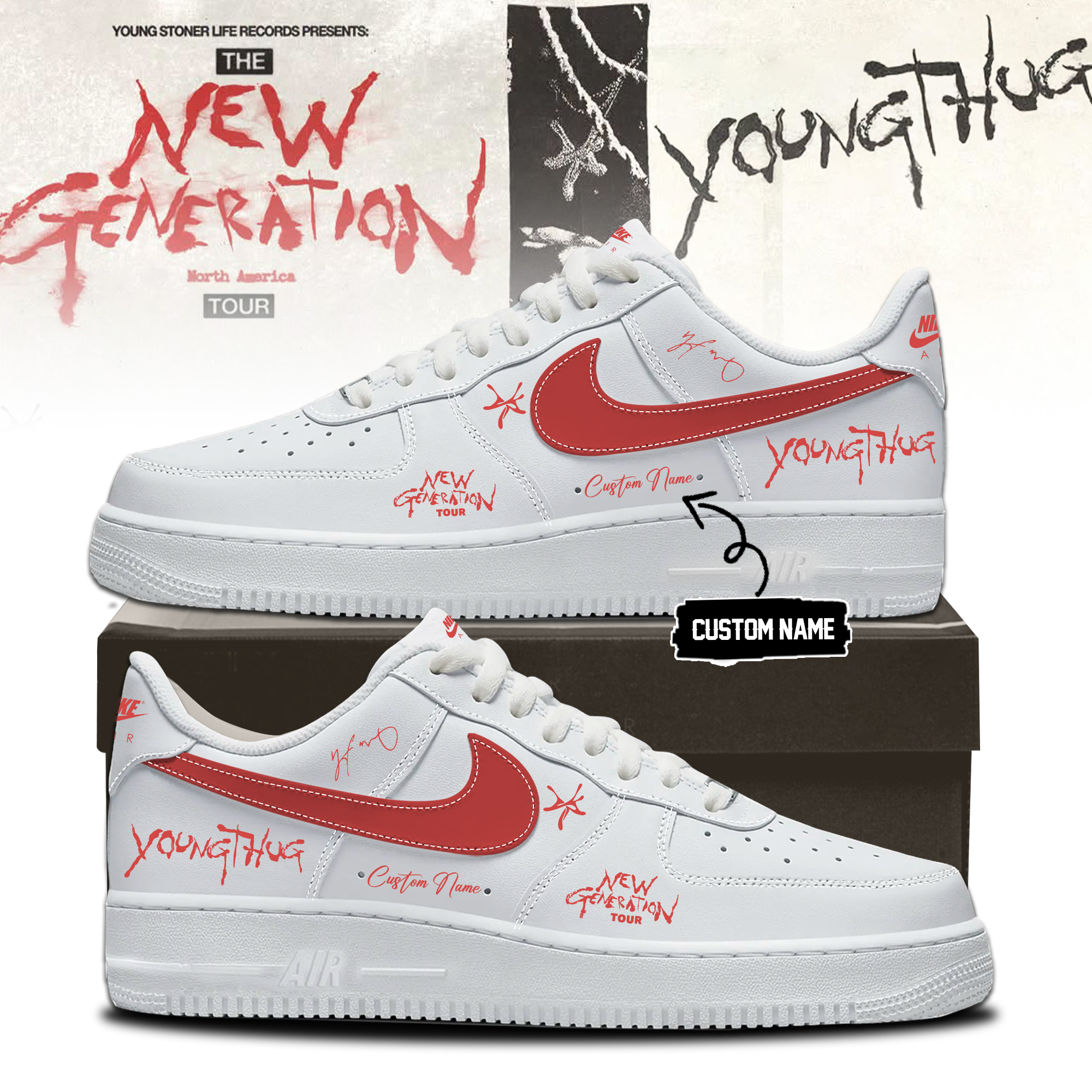 Young Thug The New Generation Tour 2026 Premium Limited Edition Shoes