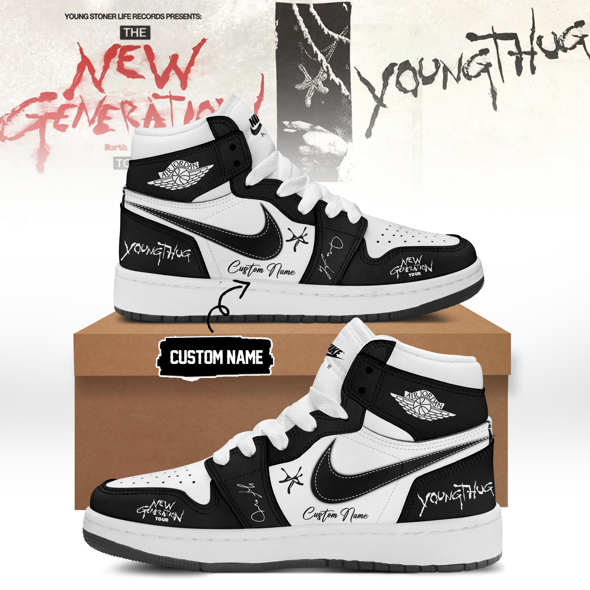 Young Thug The New Generation Tour 2026 Signature Streetwear Sneakers