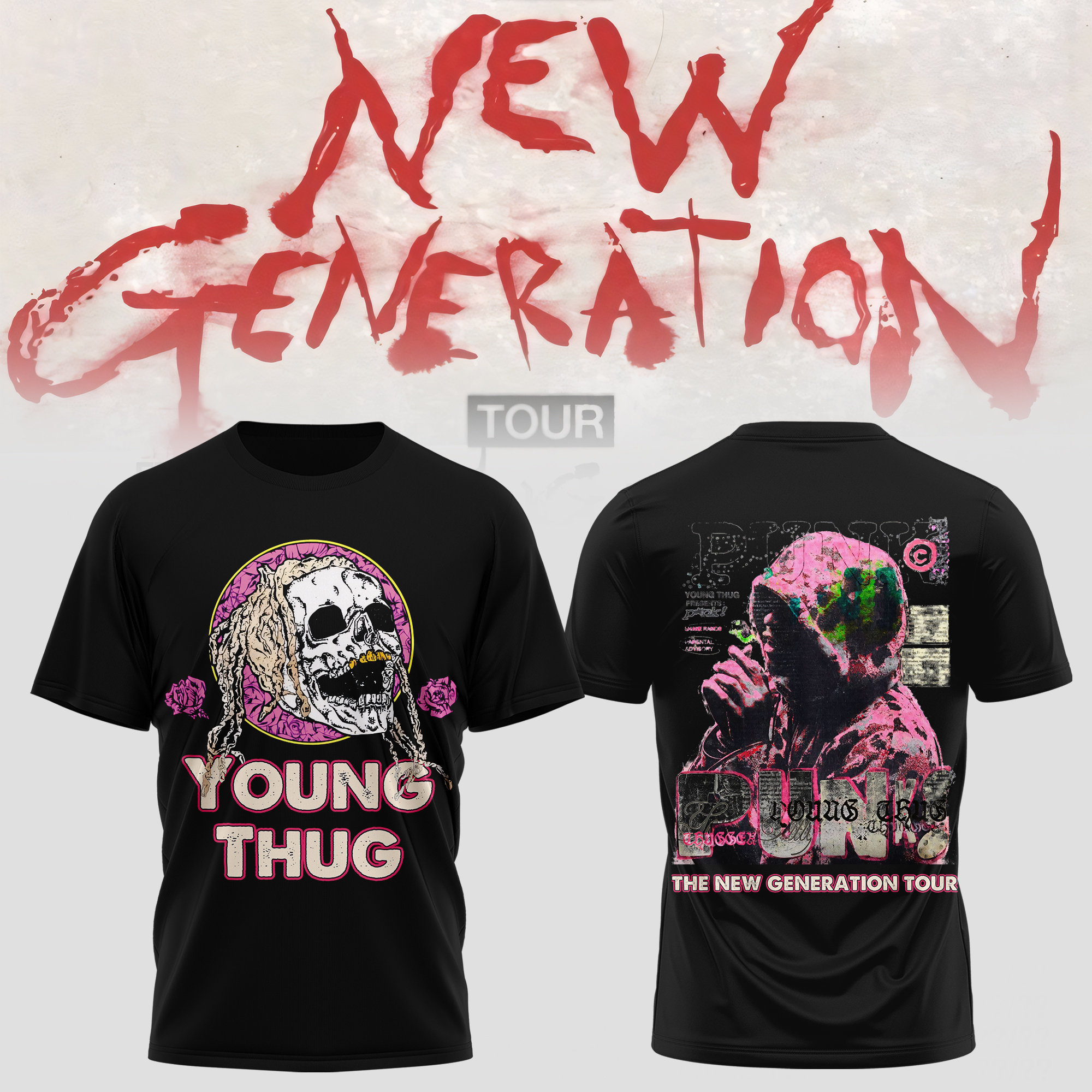 Young Thug The New Generation Tour Collector Edition Graphic T Shirt