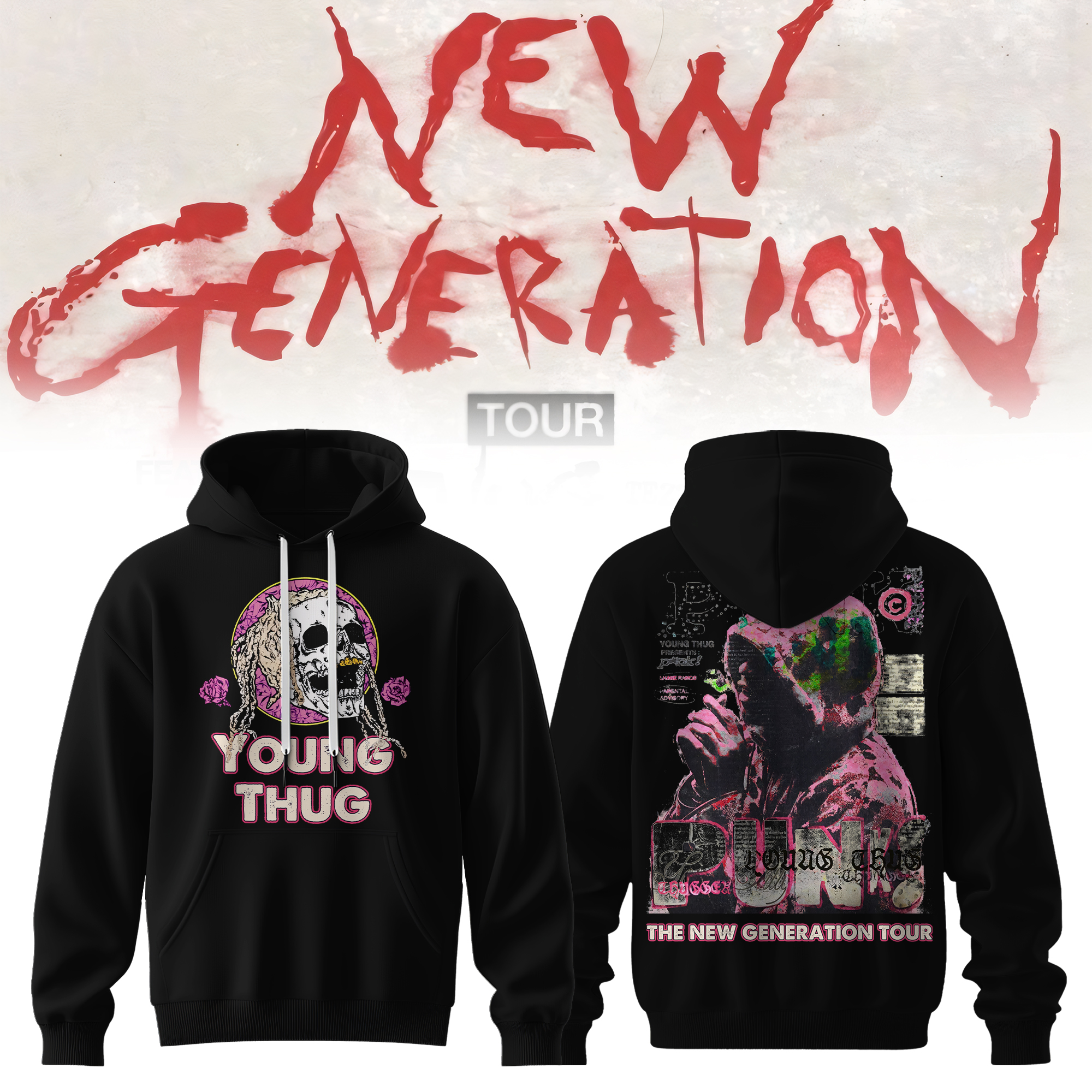 Young Thug The New Generation Tour Collector Edition Hoodie
